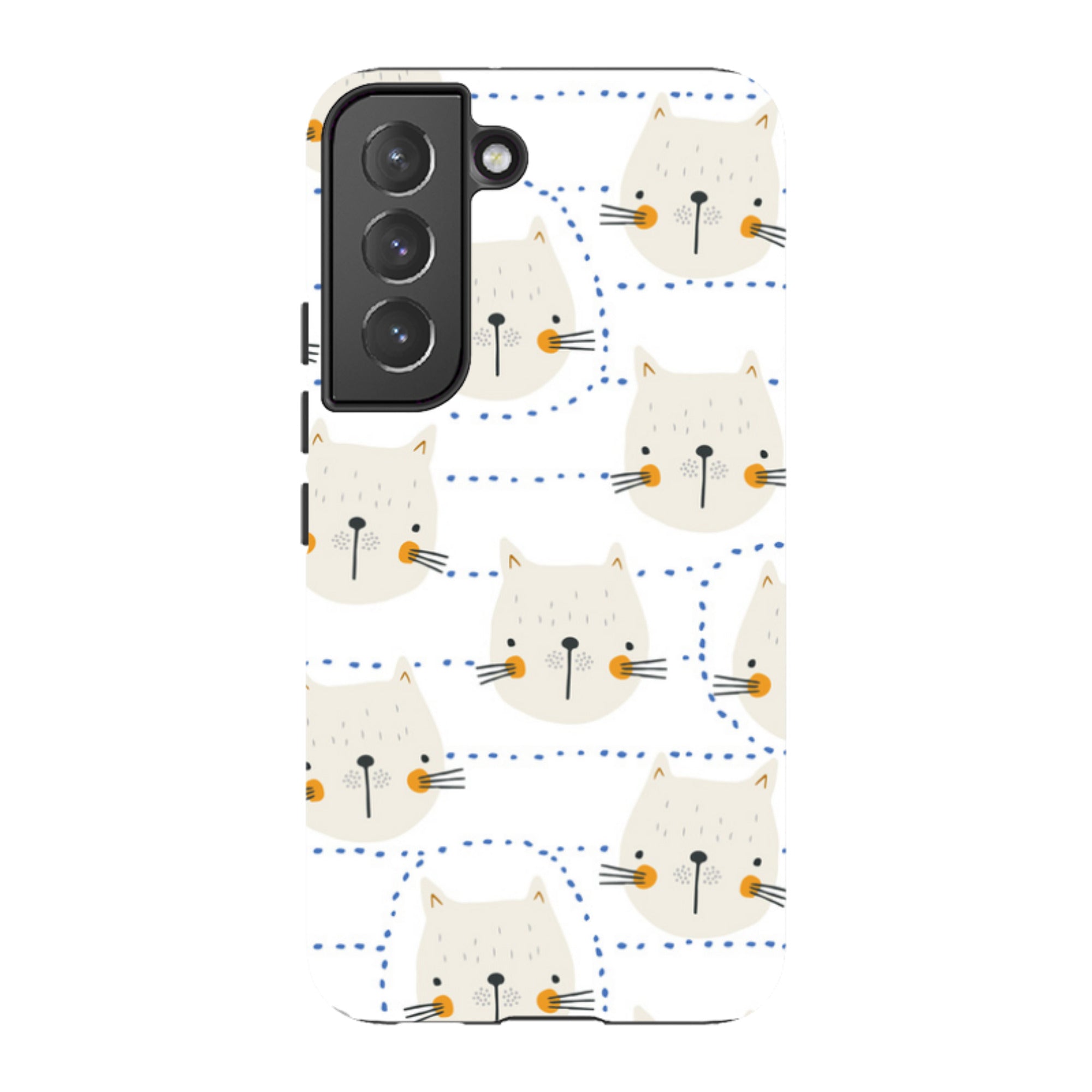 Samsung Tough Case - Cat Tiles