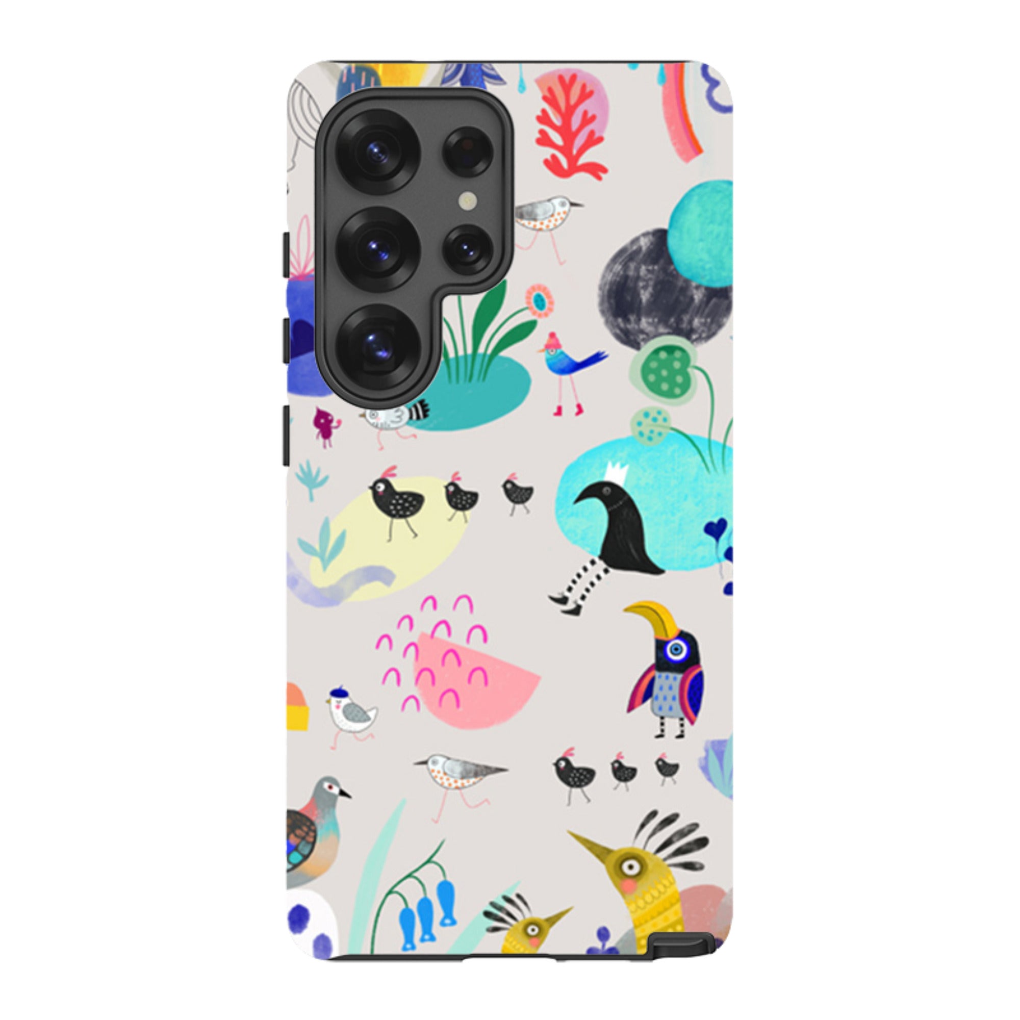 Samsung Tough Case - Crazybird By Mia Underwood
