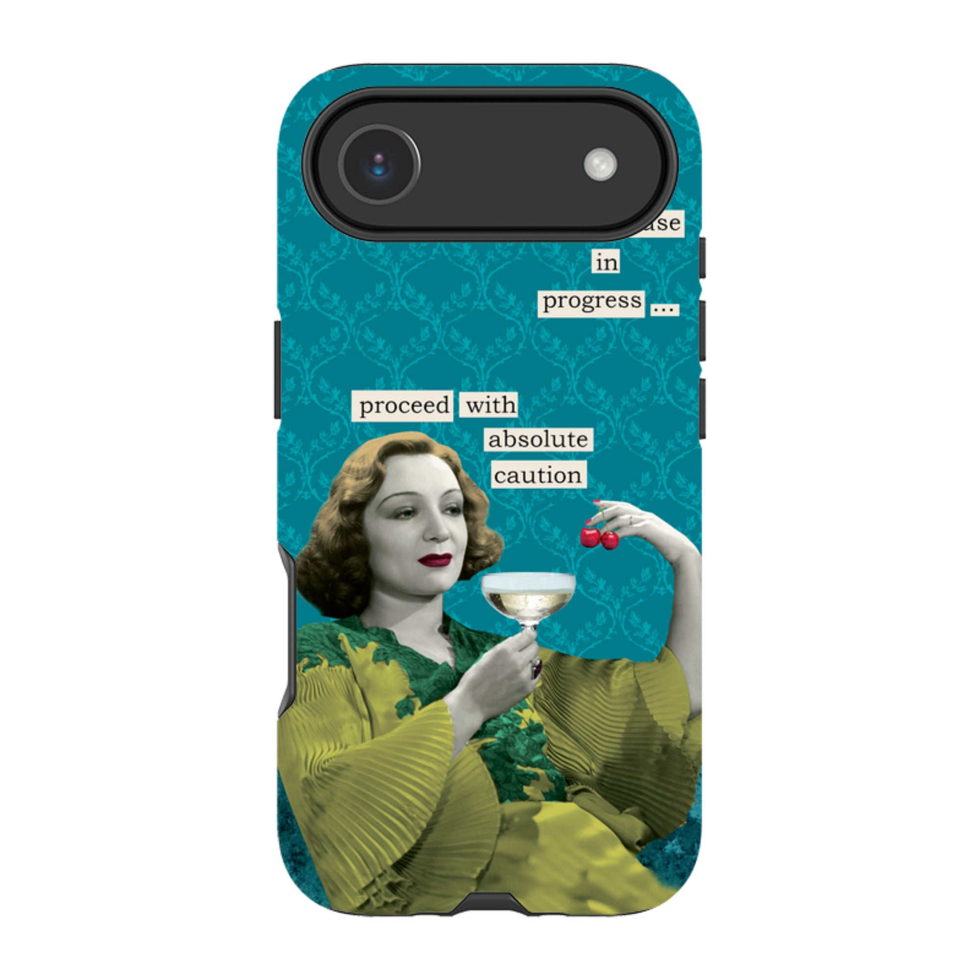 iPhone Tough Case - Menopause In Progress By Clare Jordan