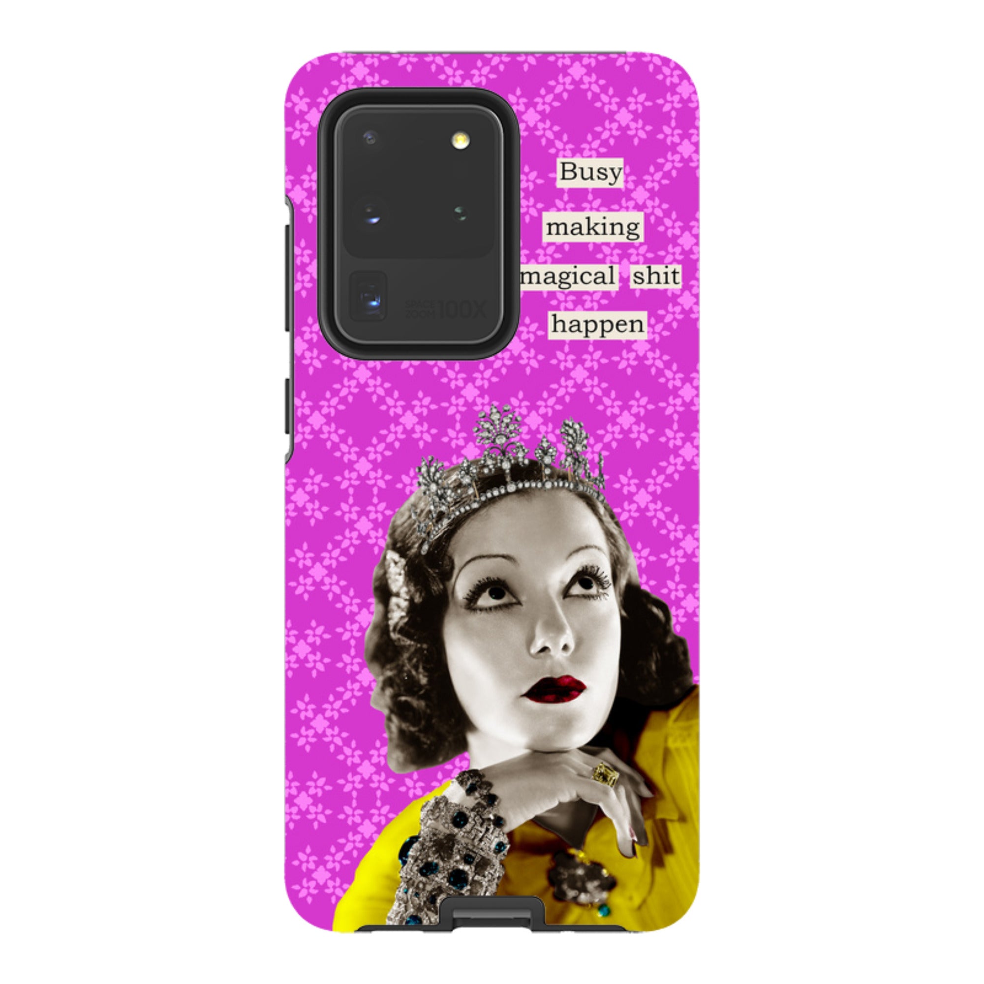 Samsung Tough Case - Busy Making Sh-t Happen By Clare Jordan