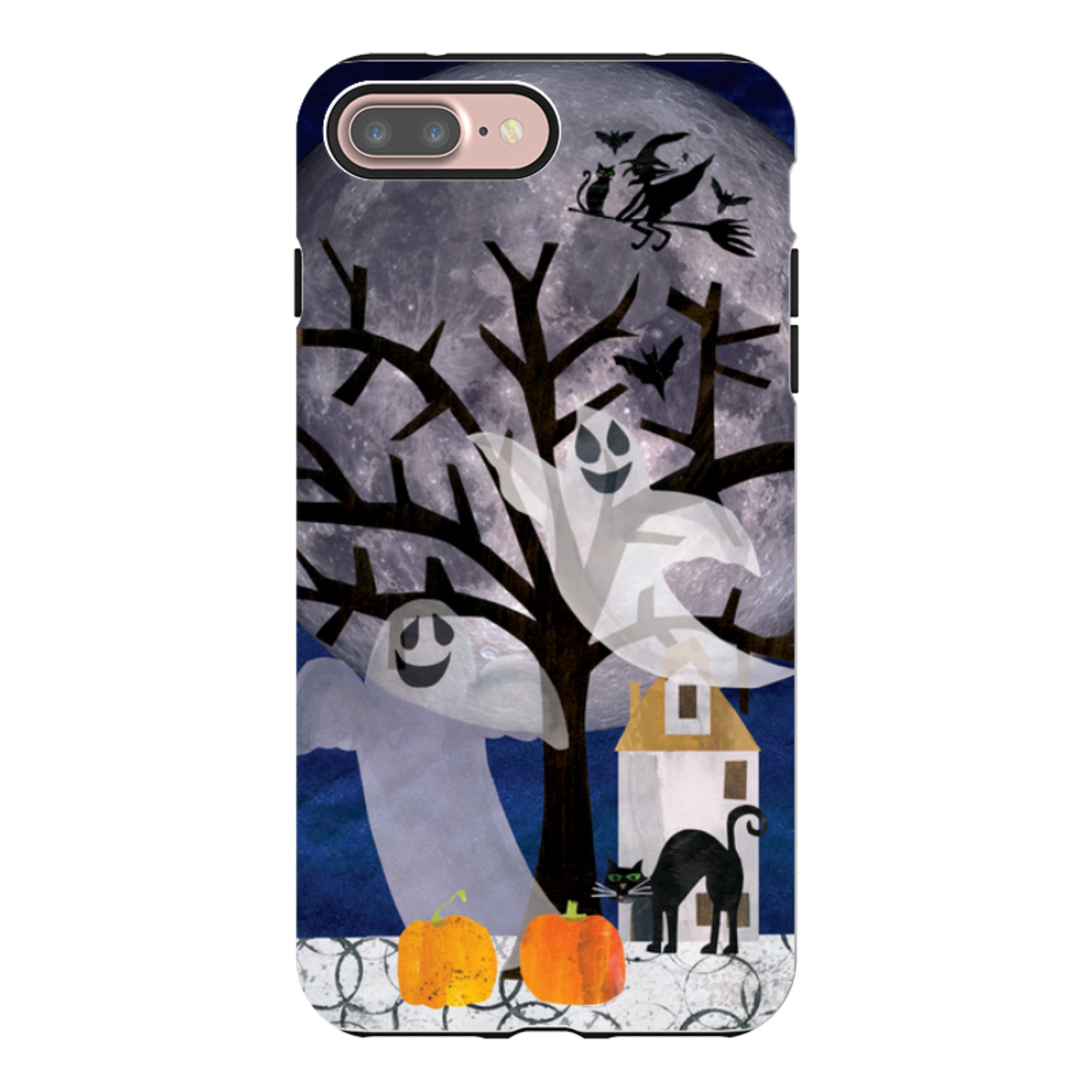 iPhone Tough Case - Halloween Moon By Tracey English