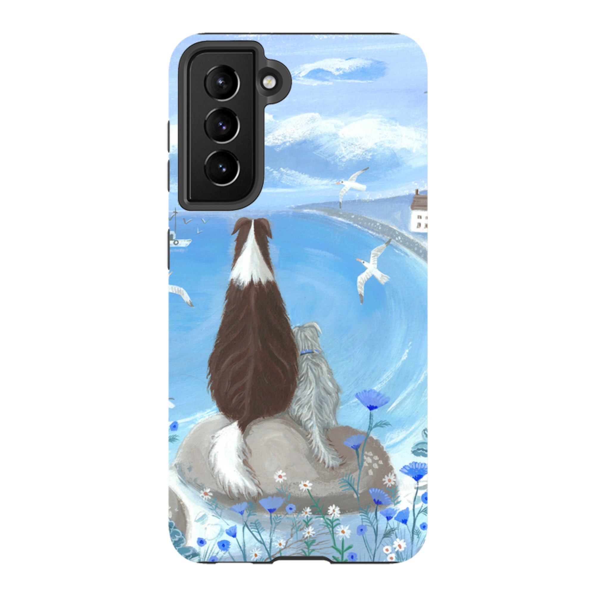 Samsung Tough Case - Beach Dog By Mary Stubberfield