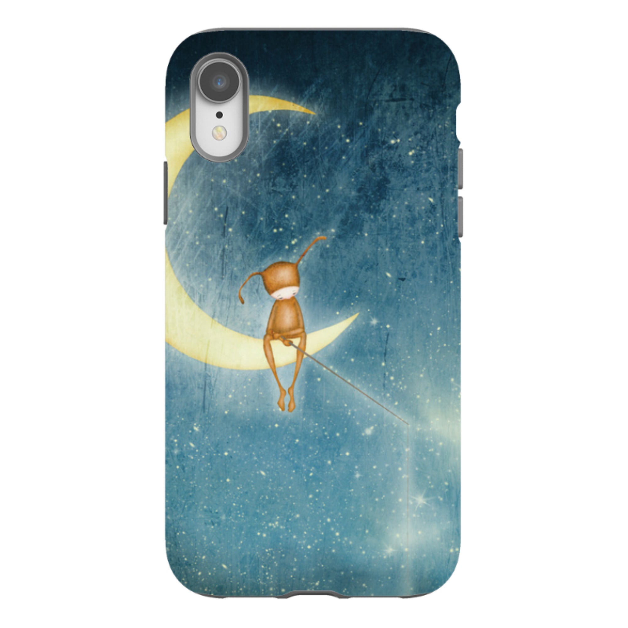 iPhone Tough Case - Fishing For Stars By Maja Lindberg