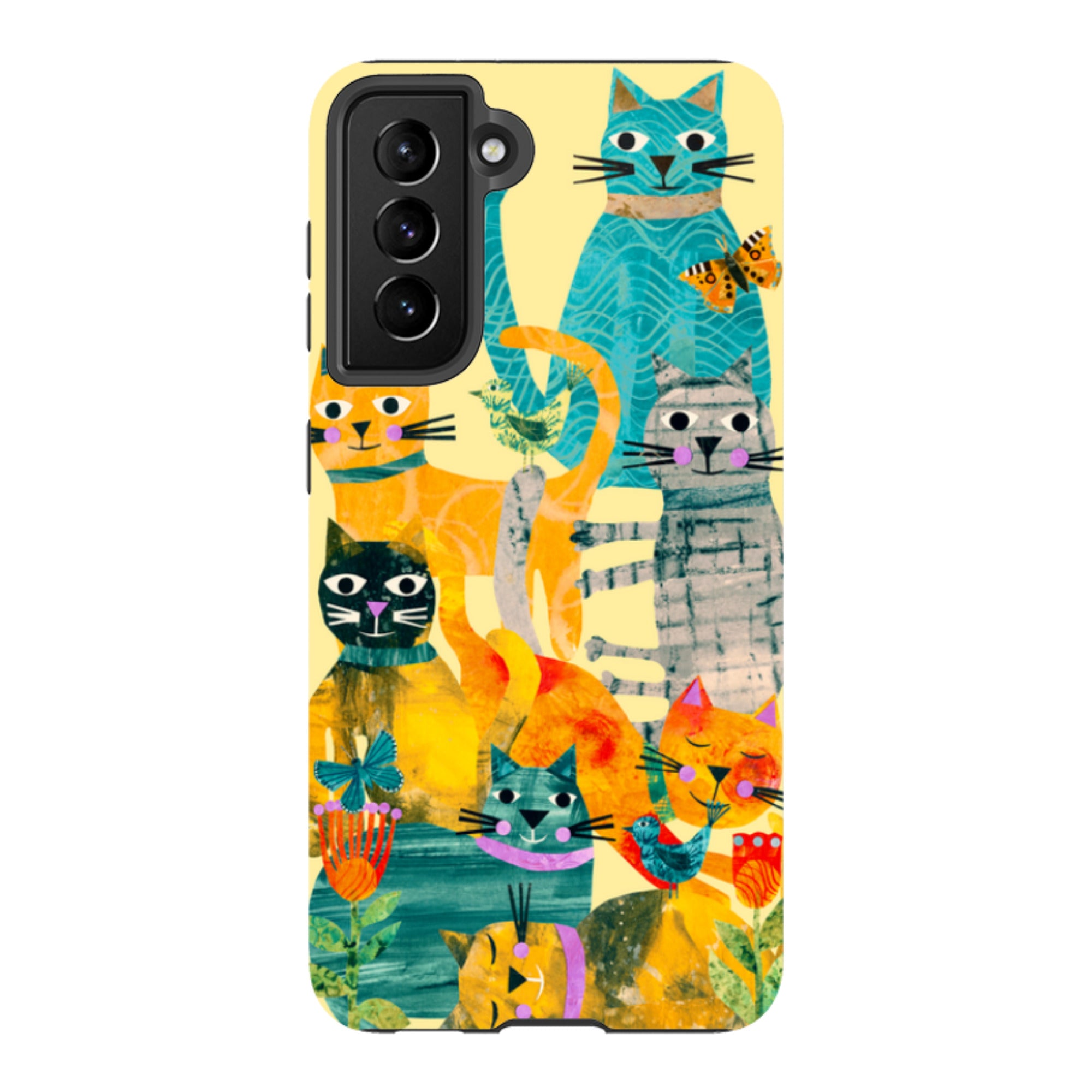 Samsung Tough  Case - Cat Party III By Tracey English