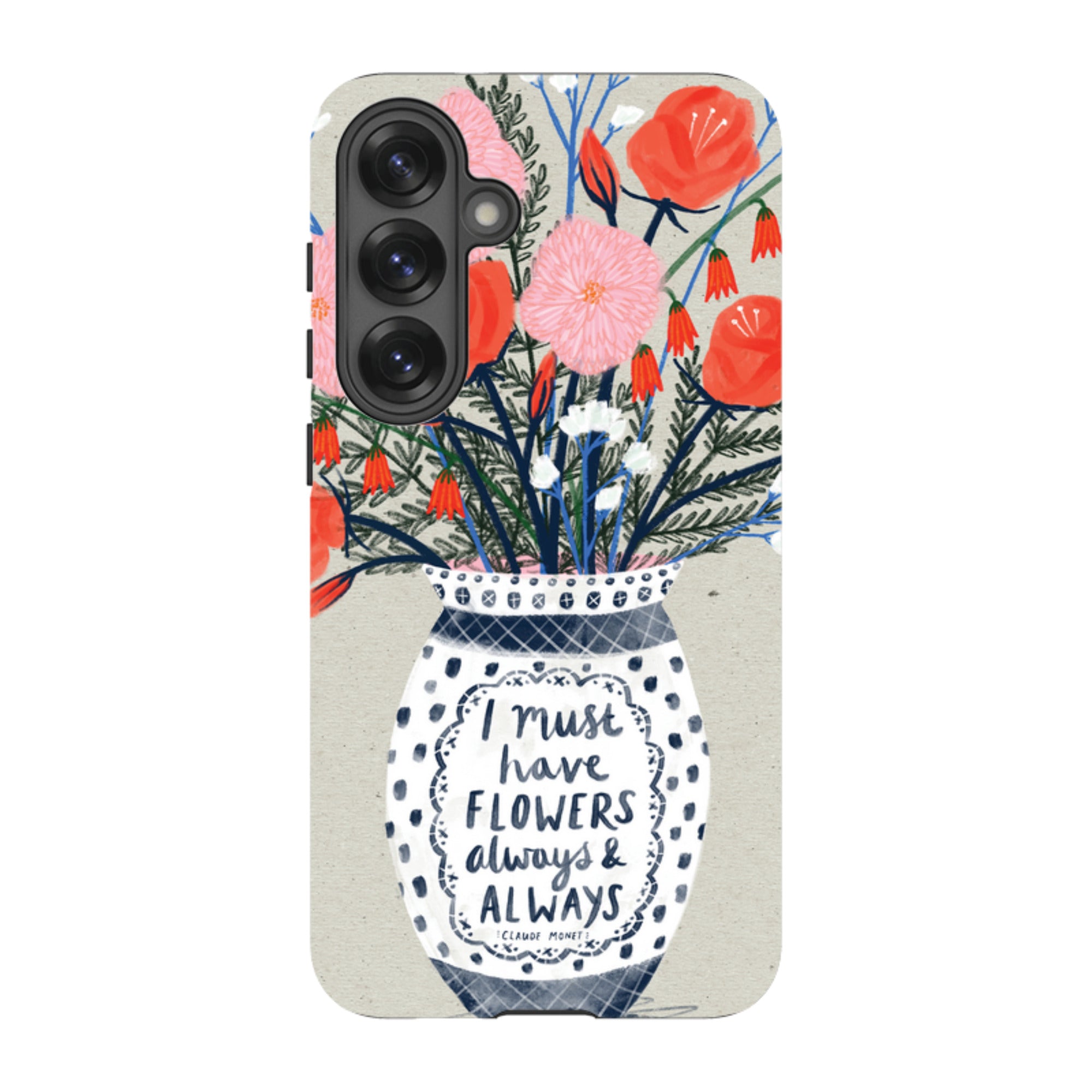 Samsung Tough Case - Flowers Always By Lee Foster Wilson