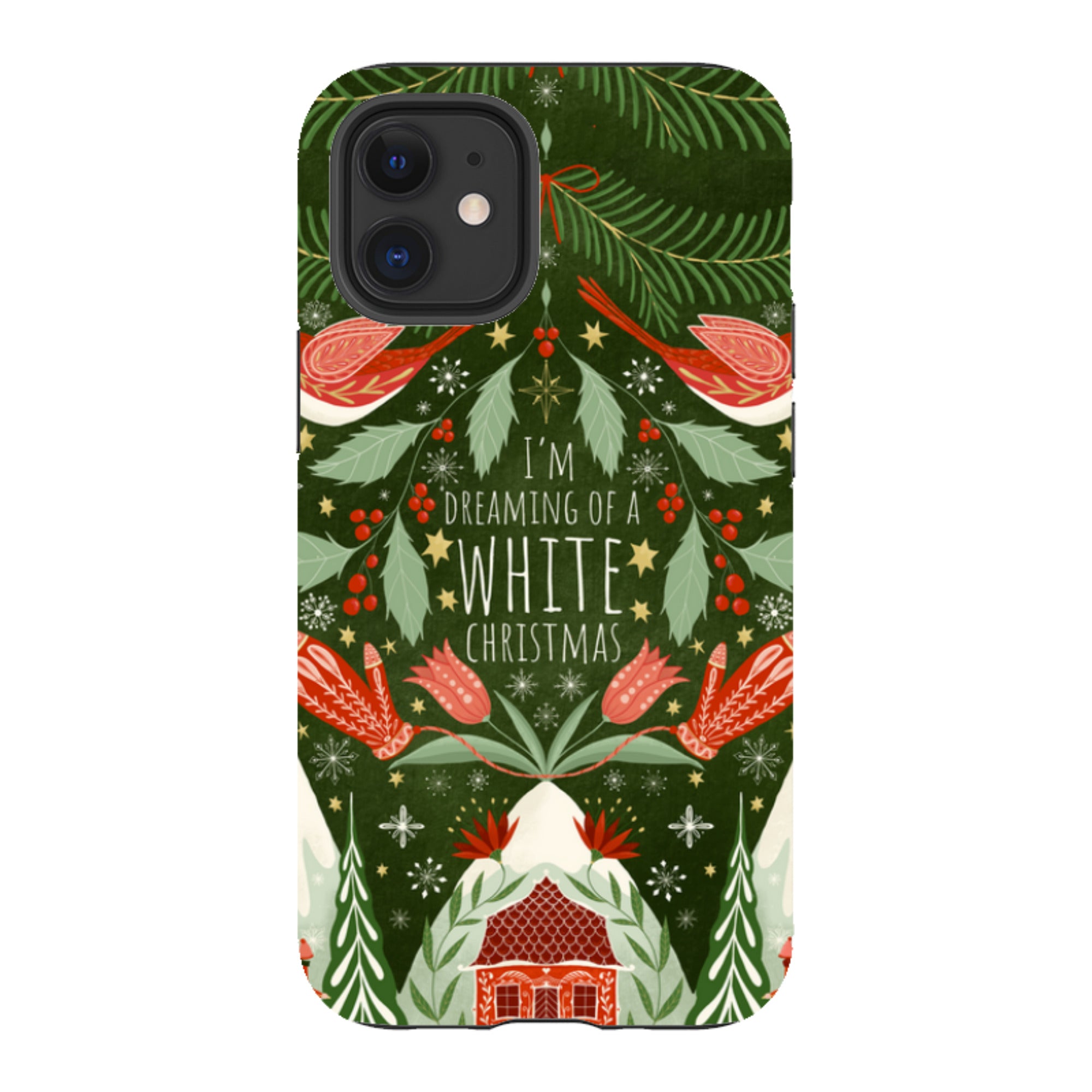 iPhone Tough Case - I'm Dreaming Of a White Christmas By Maja Lindberg