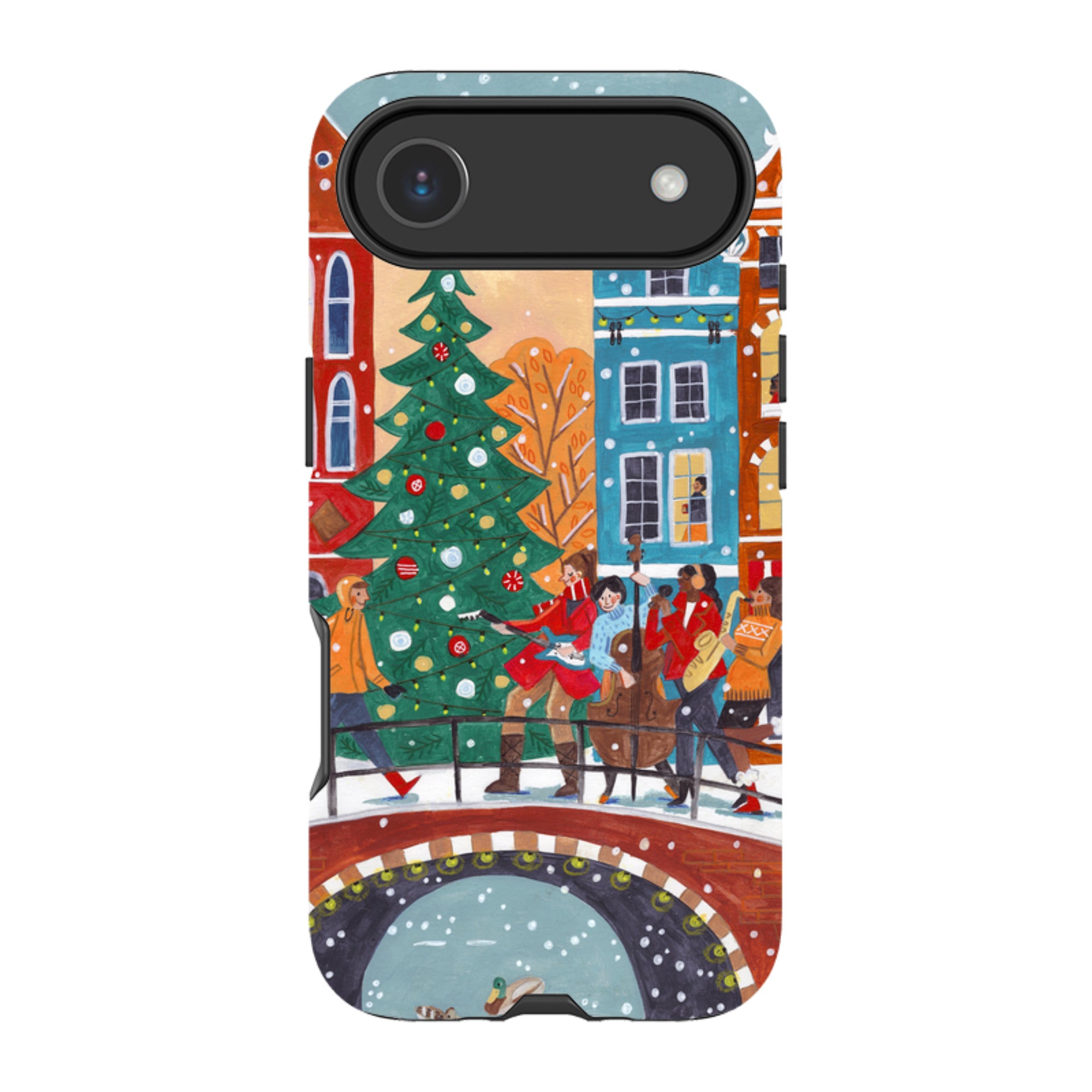 iPhone Tough Case - Christmas Music Amsterdam By Caroline Bonne Muller