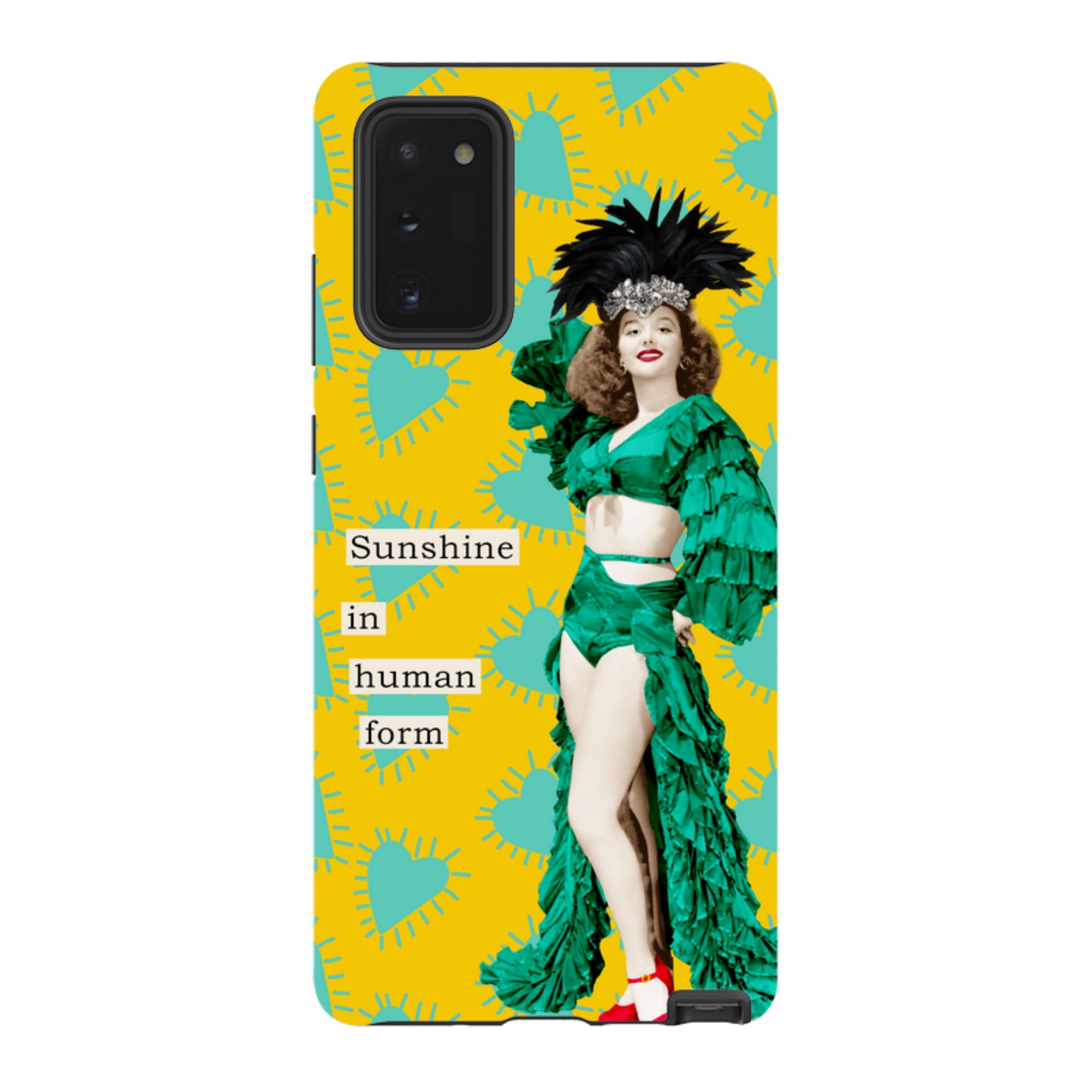 Samsung Tough Case - Sunshine in Human Form  By Clare Jordan