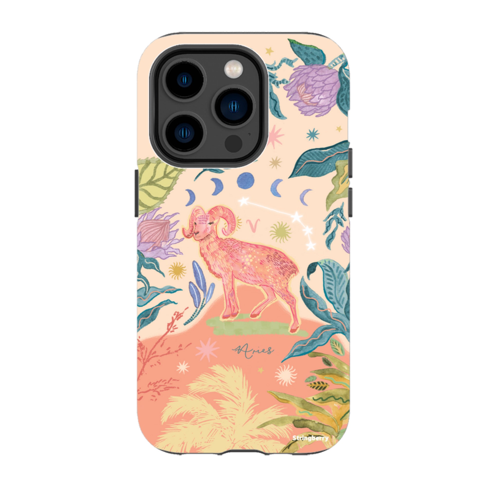 iPhone Tough Case - Aries By Emma Frances Grant