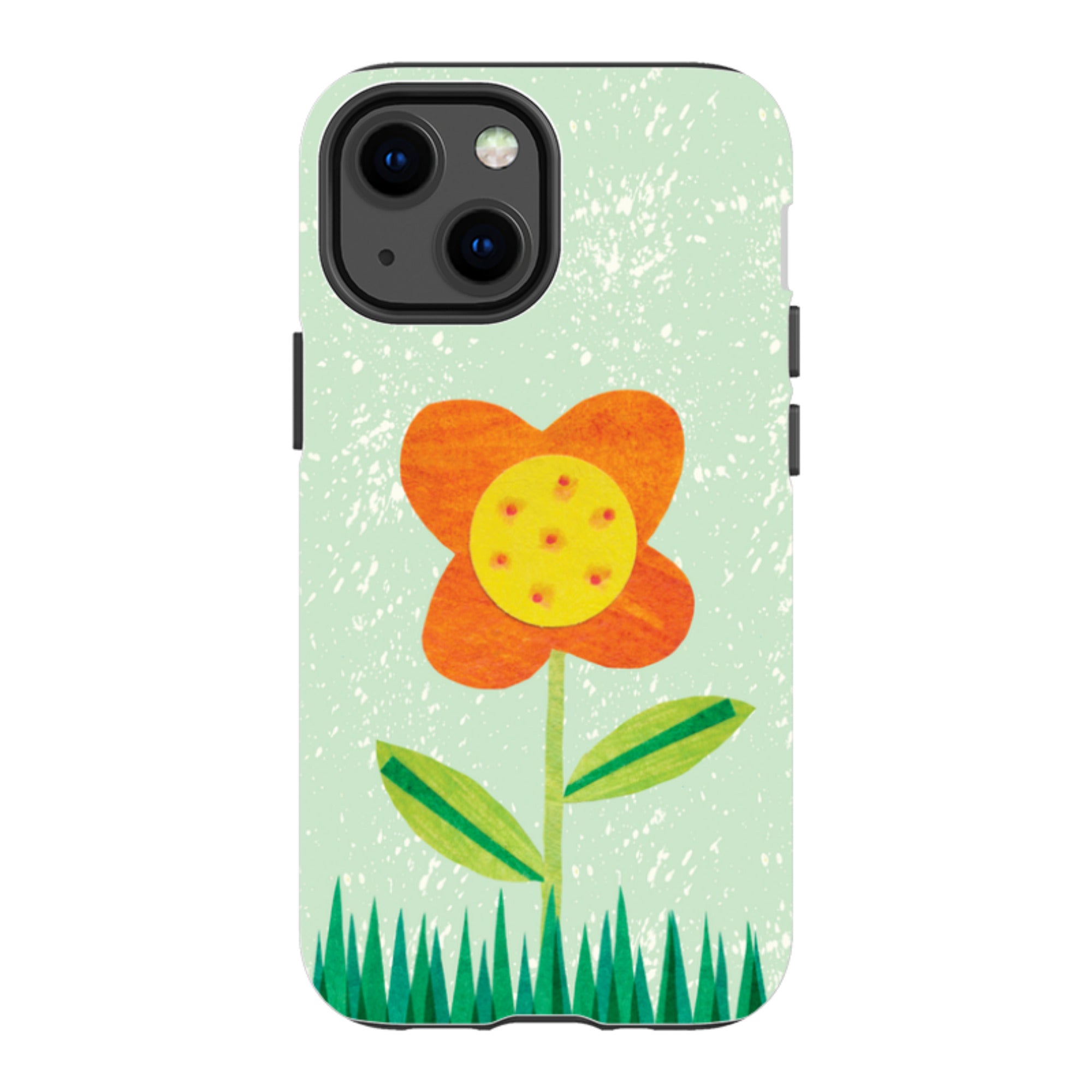 iPhone Tough Case - Orange Flower By Tracey English