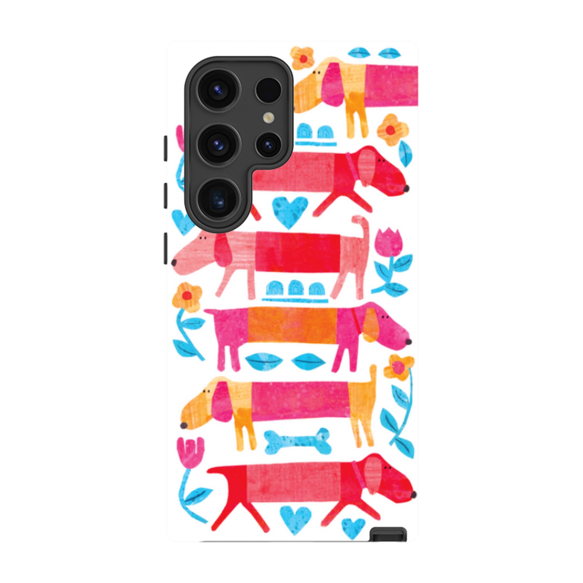 Samsung Tough Case - Sausage Dog By Tracey English