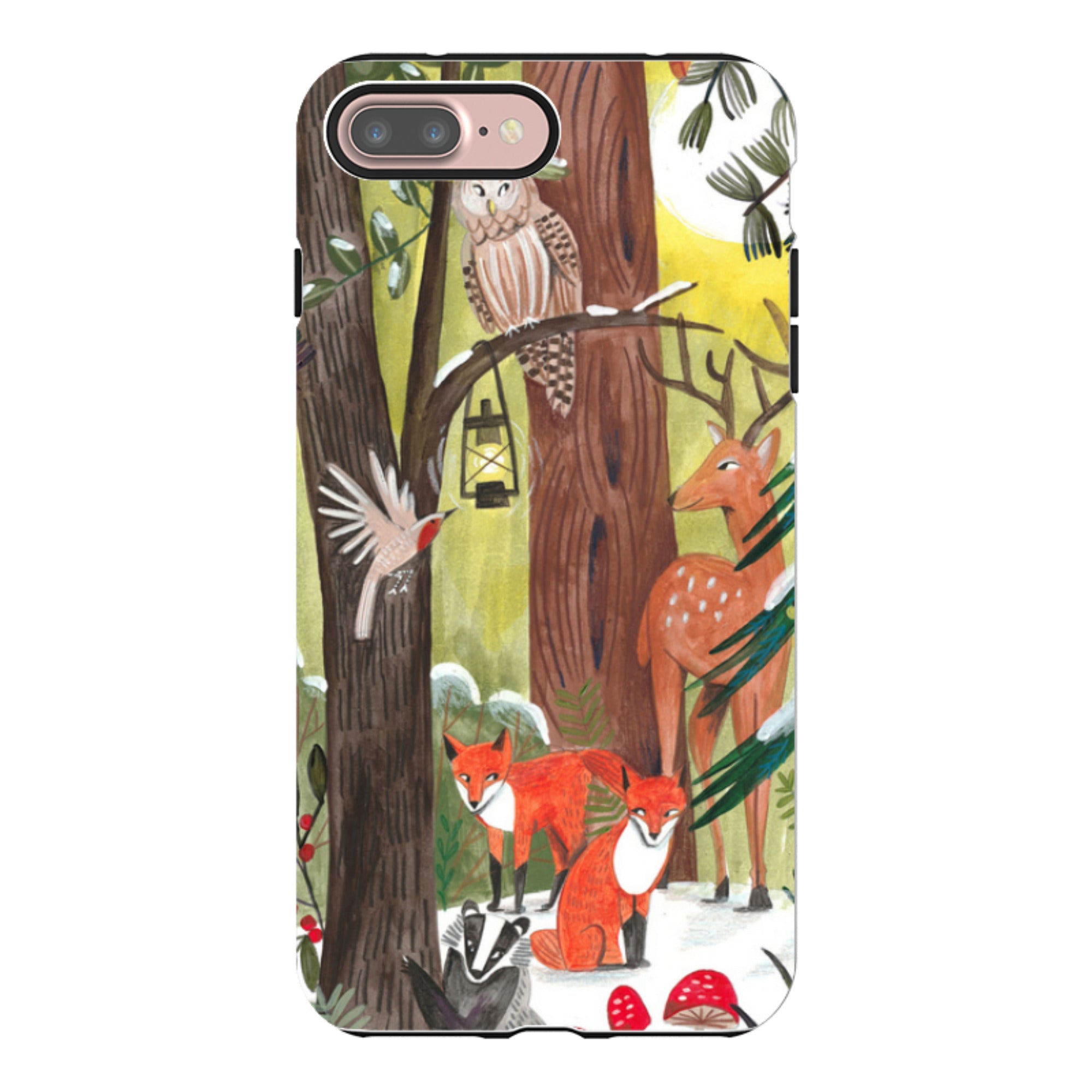 iPhone Tough Case - Winter Wonderland By Caroline Bonne Muller