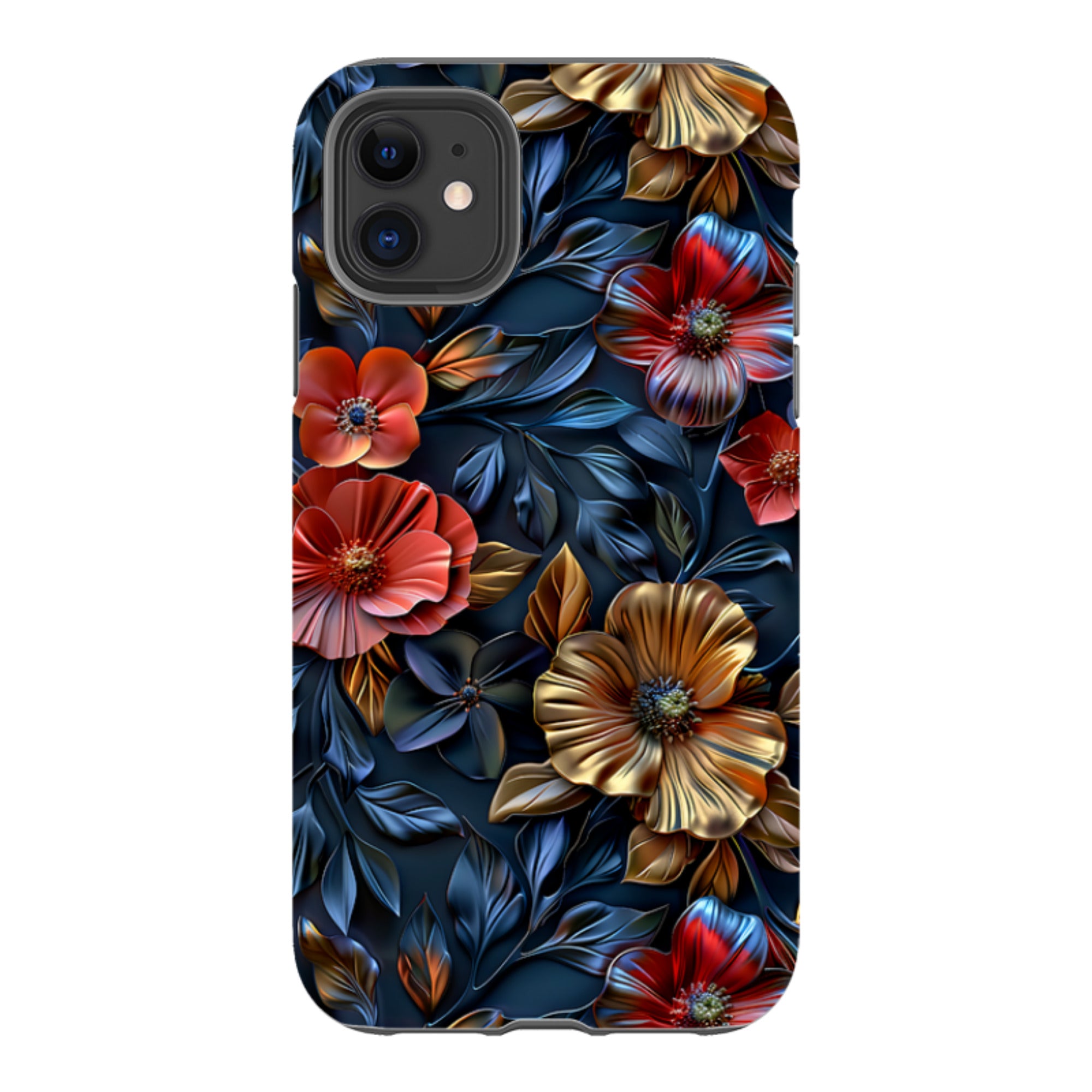 iPhone Tough Case -Cascade Floral