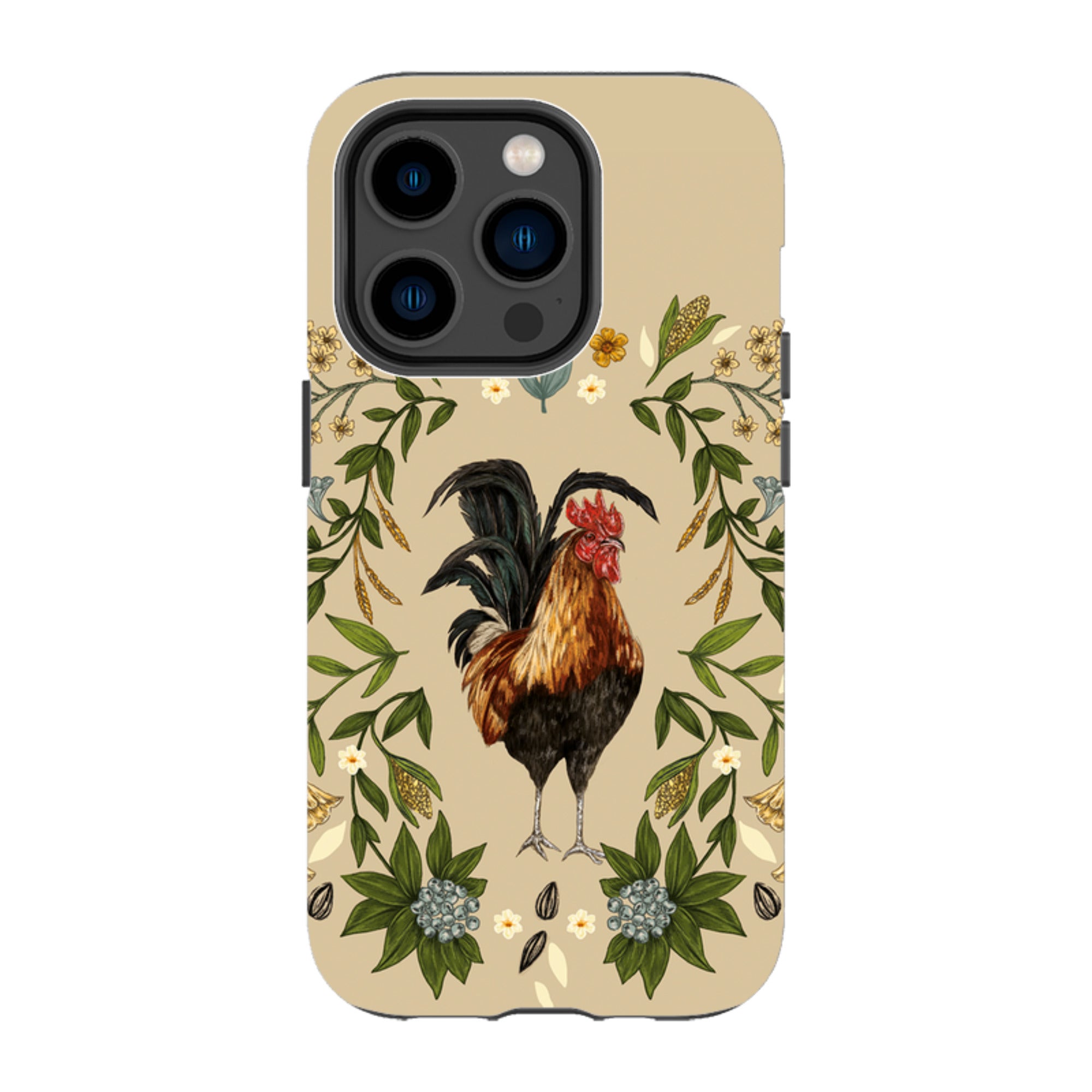 iPhone Tough Case - Rooster By Jade Mosinski