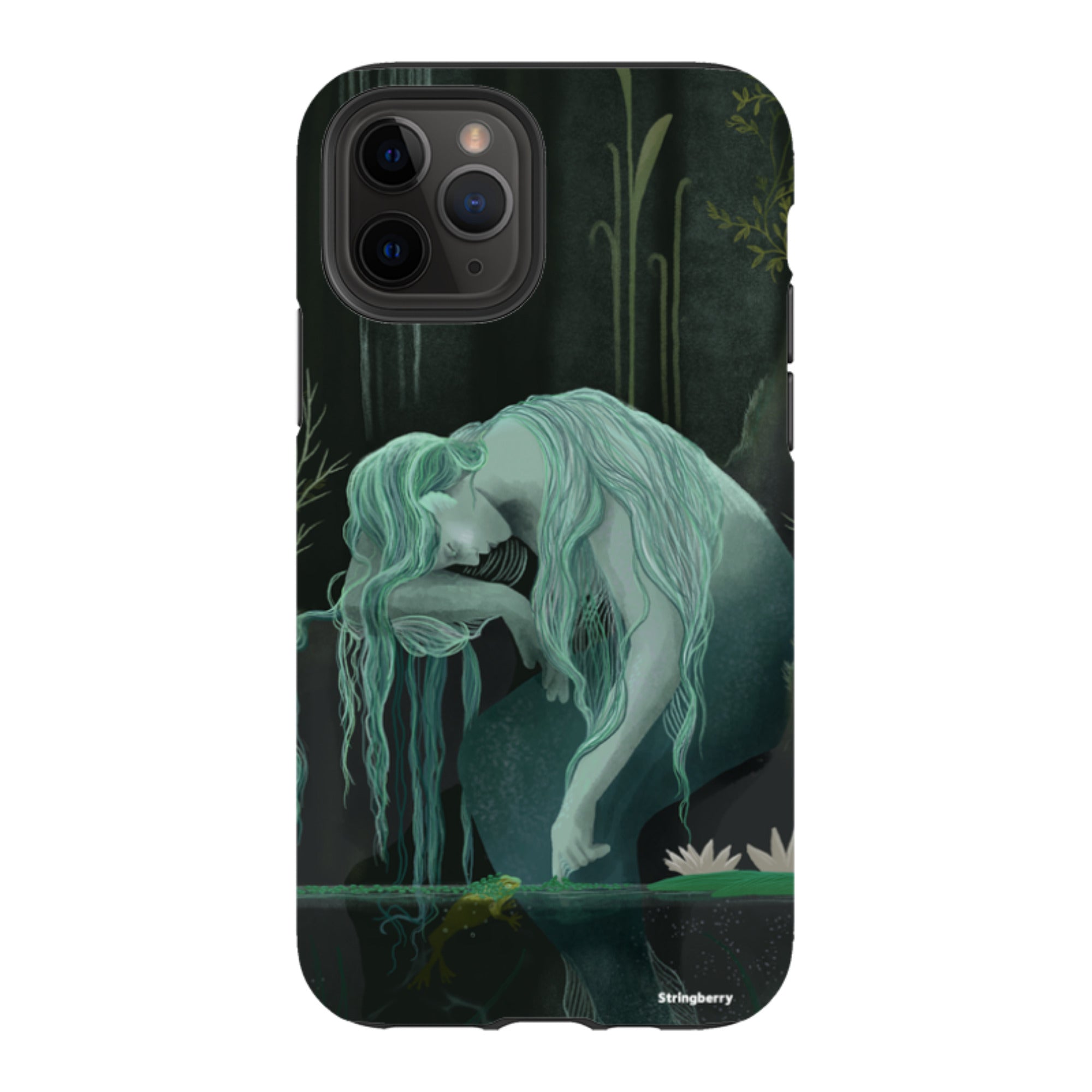 iPhone Tough Case - Mermaid By Anna Stead