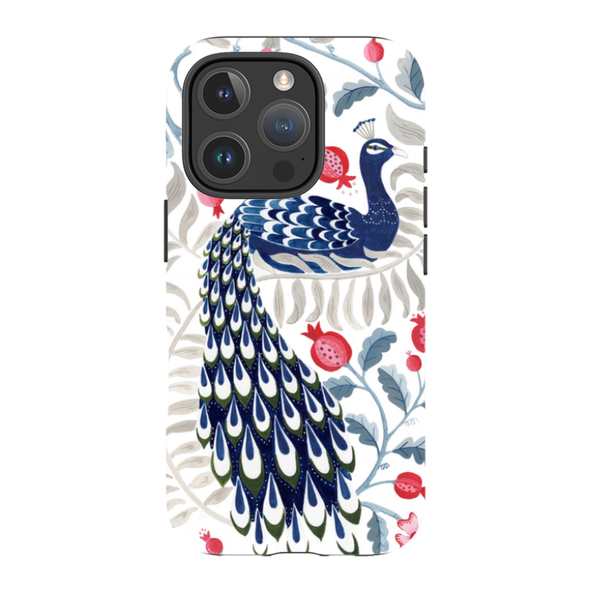 iPhone Tough Case - Peacock By Bex Parkin