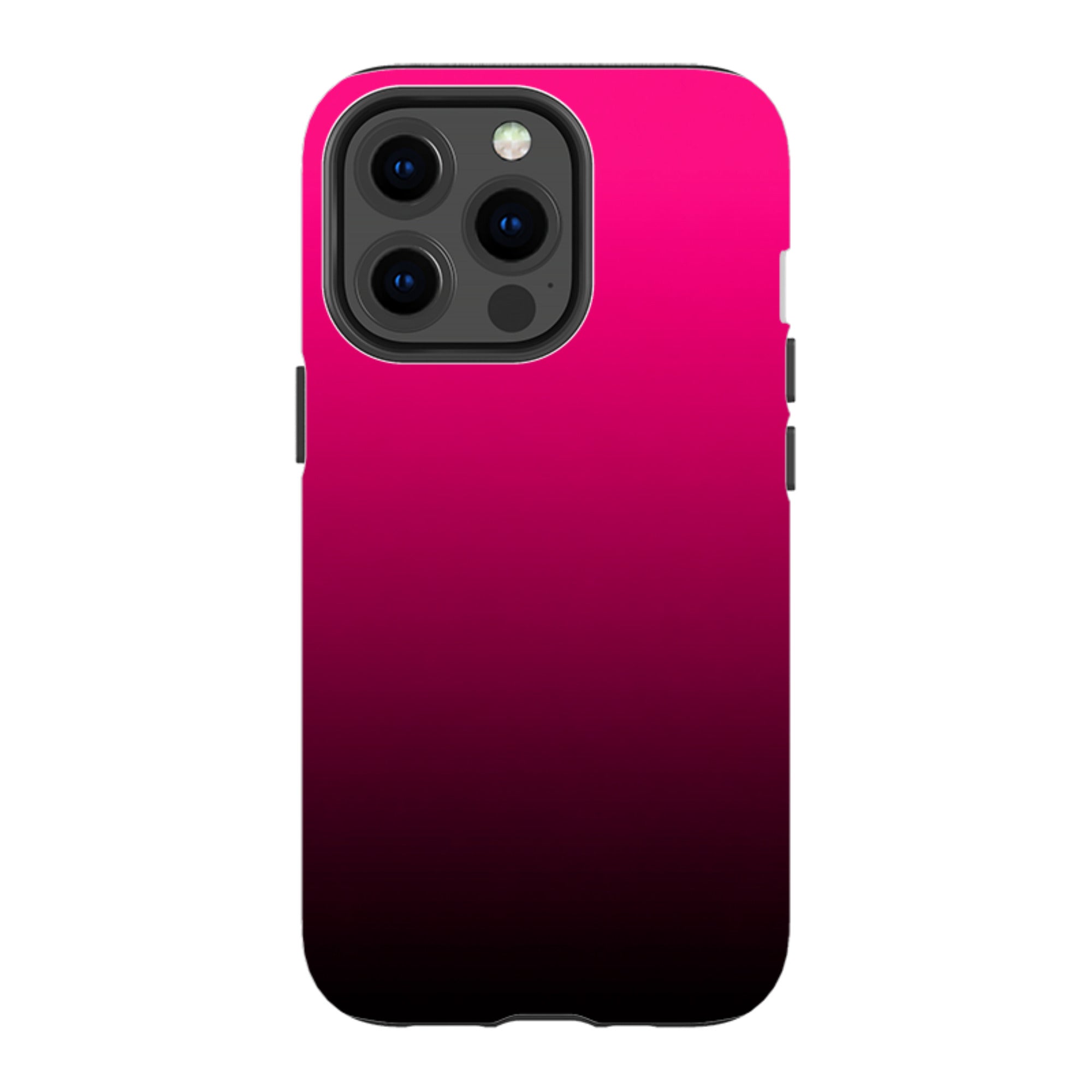 iPhone Tough Case - Hot Pink Ombre