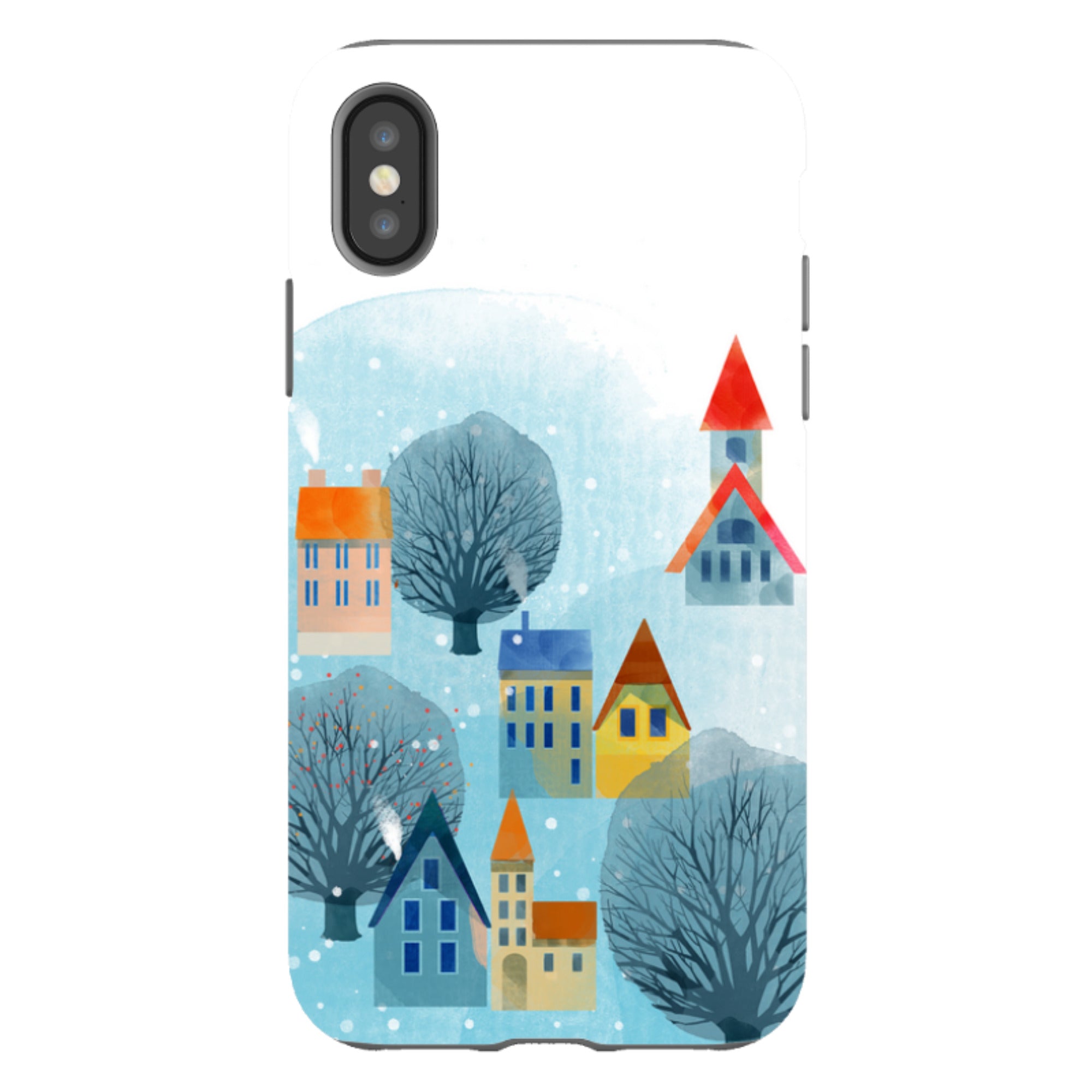iPhone Tough Case - Snowy Hills