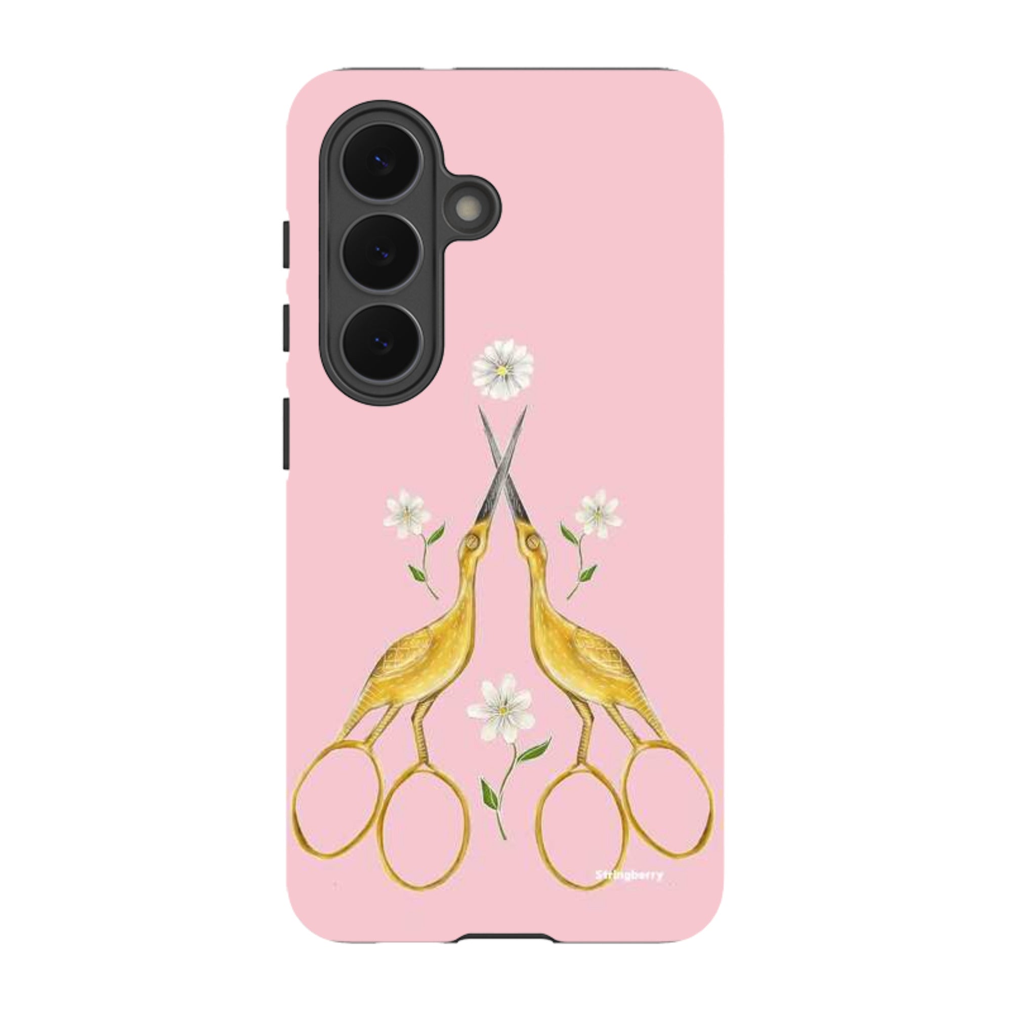 Samsung Tough Case - Heron Scissors By Catherine Rowe