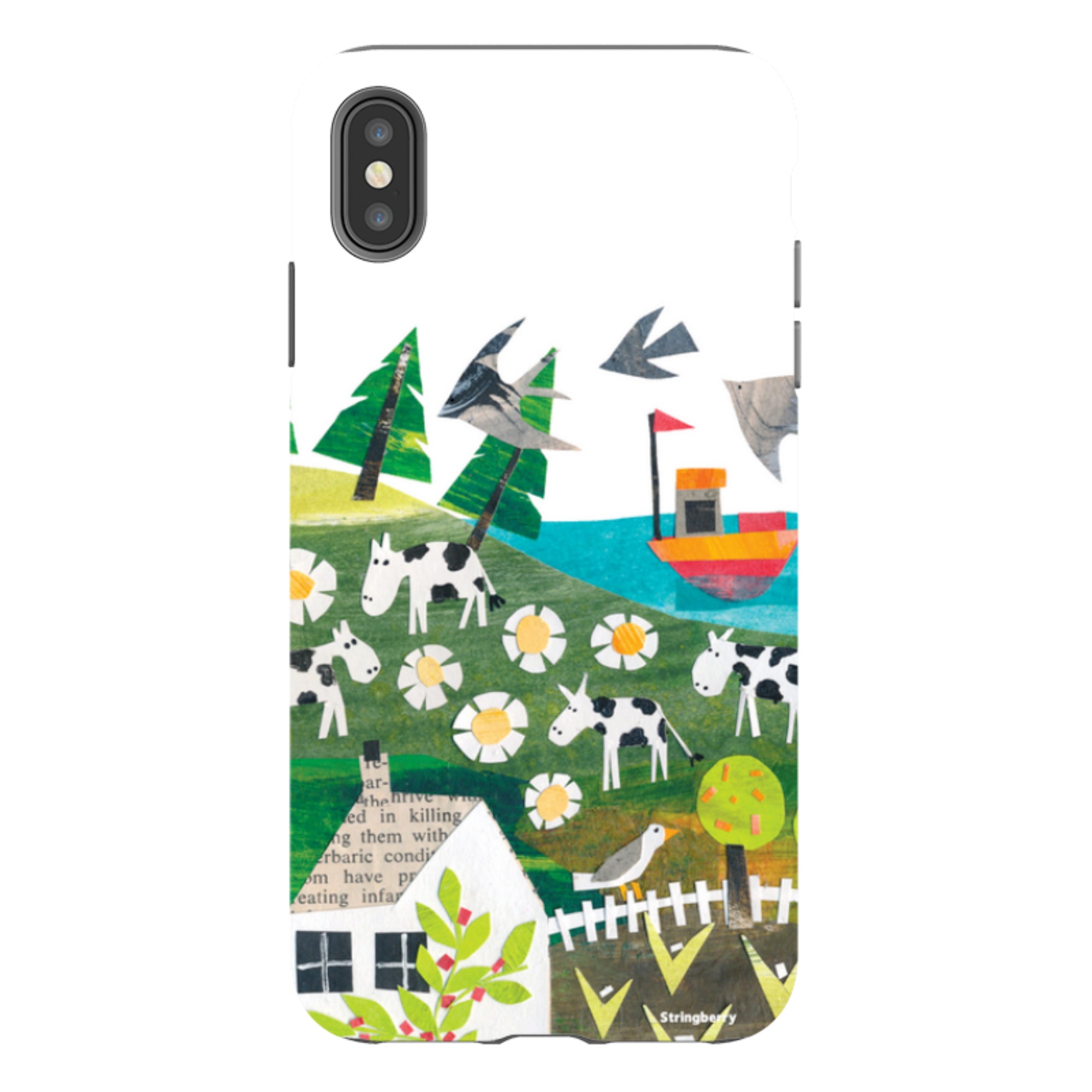 iPhone Tough Case - Countryscape VII By Tracey English