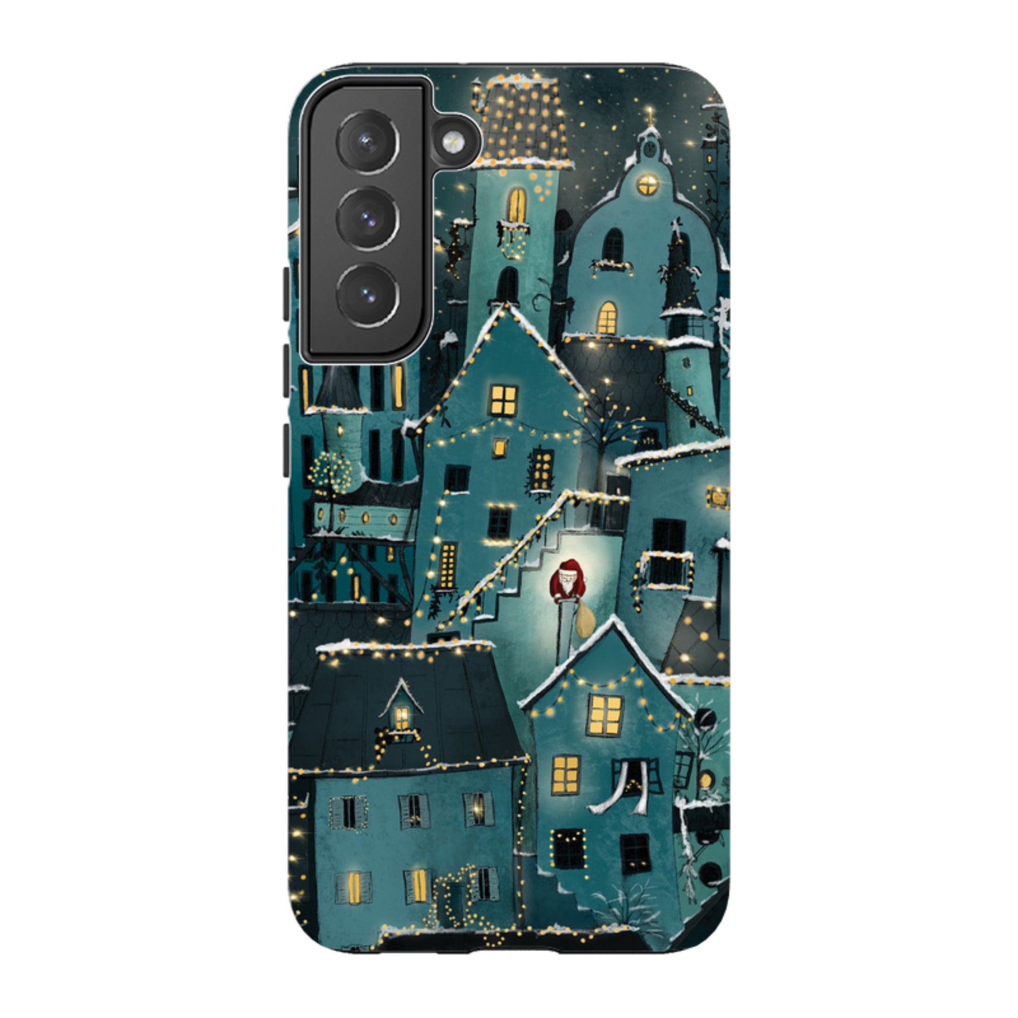 Samsung Tough Case - Citywinkles Blue By Maja Lindberg
