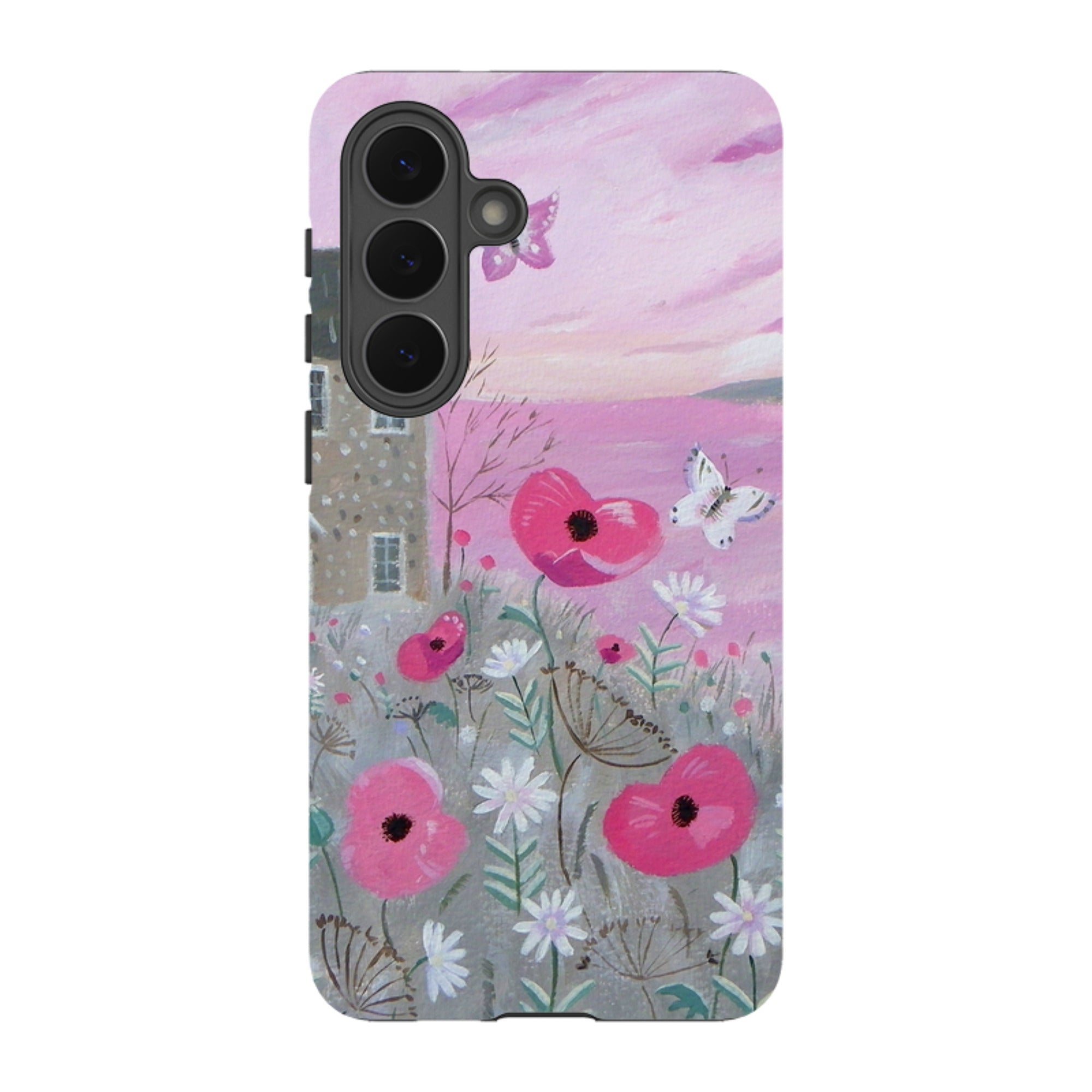 Samsung Tough Case - Seaside Flowers By Mary Stubberfield