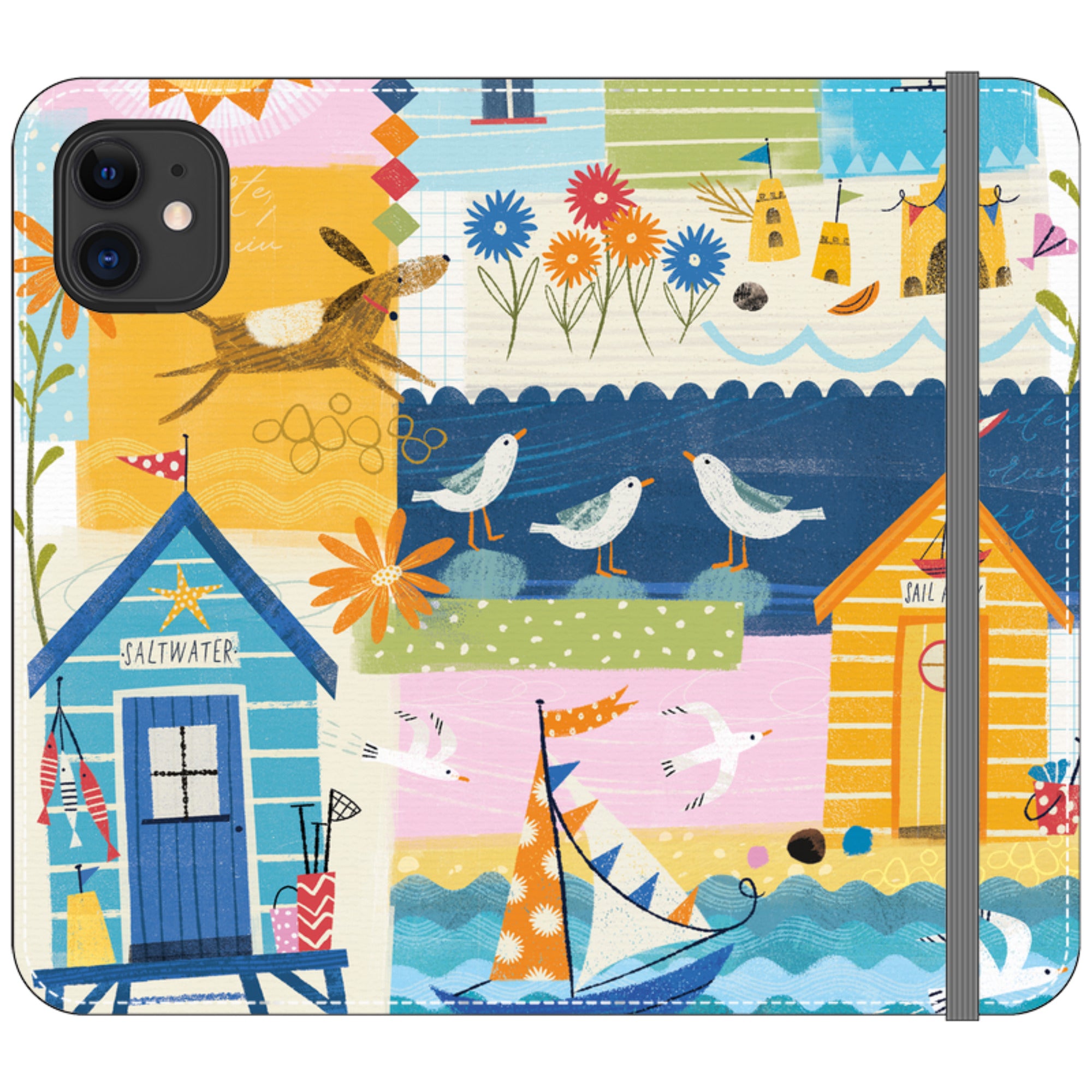 Sunny Days Wallet Case By Ali Brookes