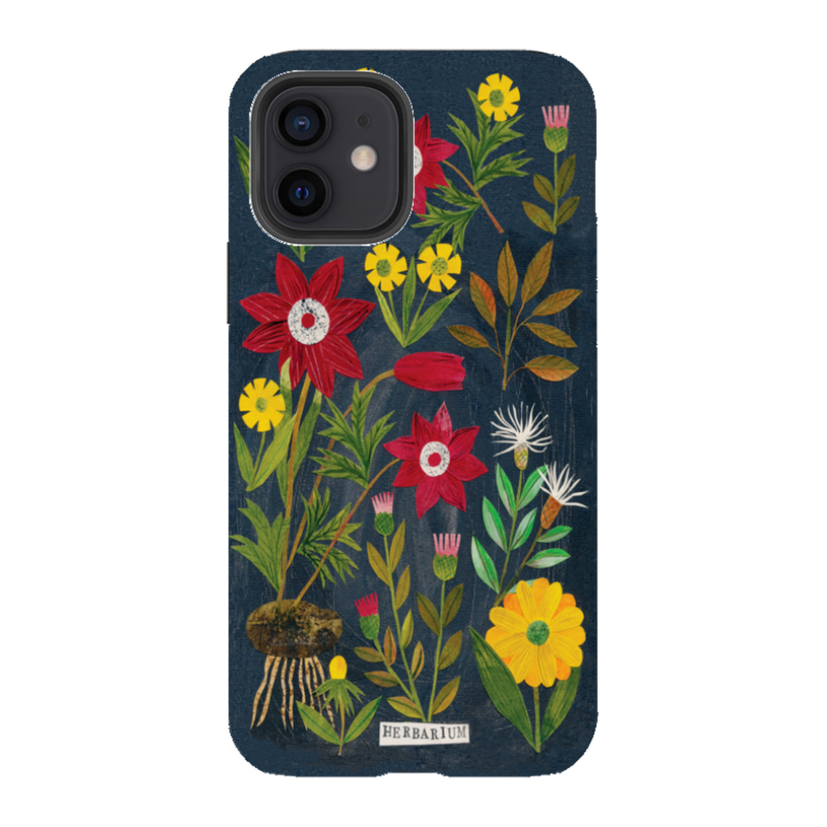 iPhone Tough Case - Herbarium By Tracey English