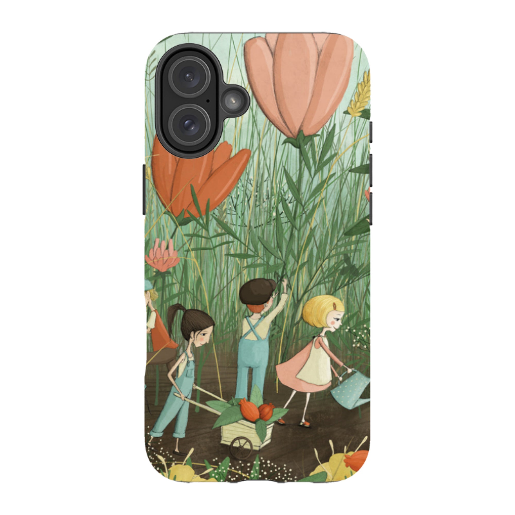 iPhone Tough Case - Garden Day By Maja Lindberg