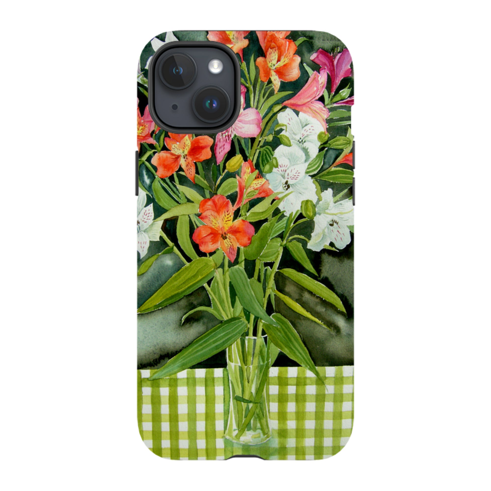 iPhone Tough Case - Fresias By Mary Stubberfield