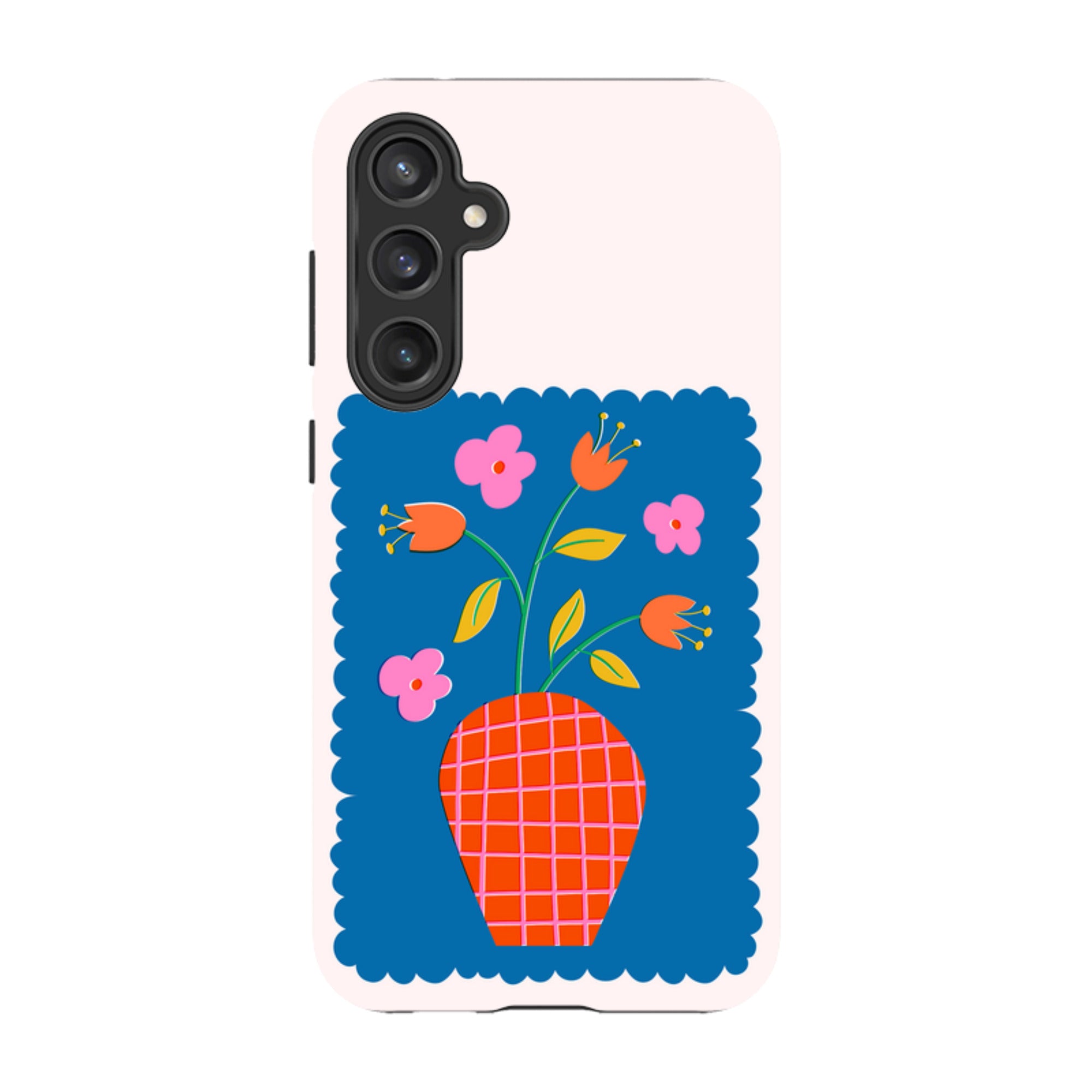 Samsung Tough Case - Floral Stamp