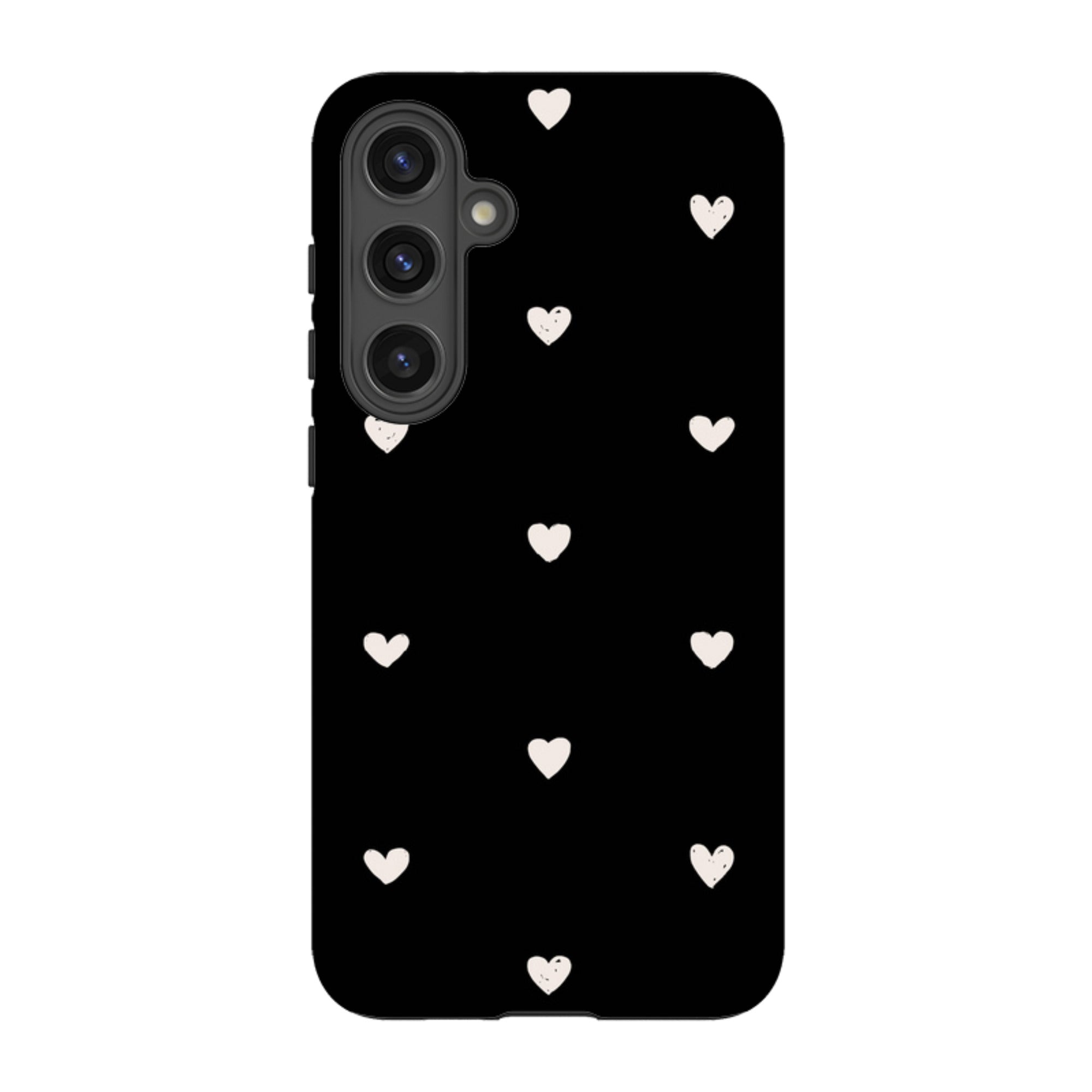 Samsung Tough Case - Hearts Black