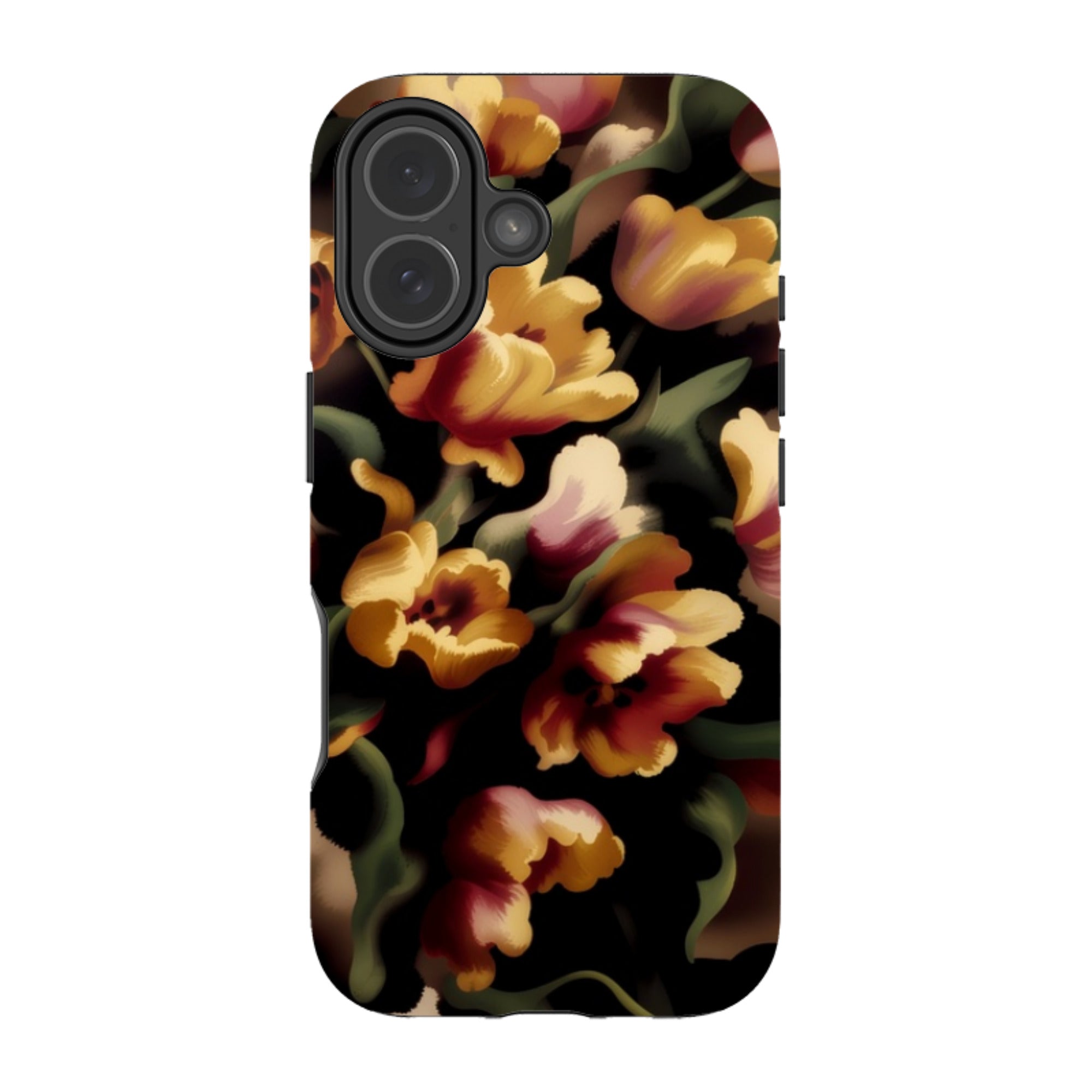 iPhone MagSafe Tough Case - Cloudy Tulips