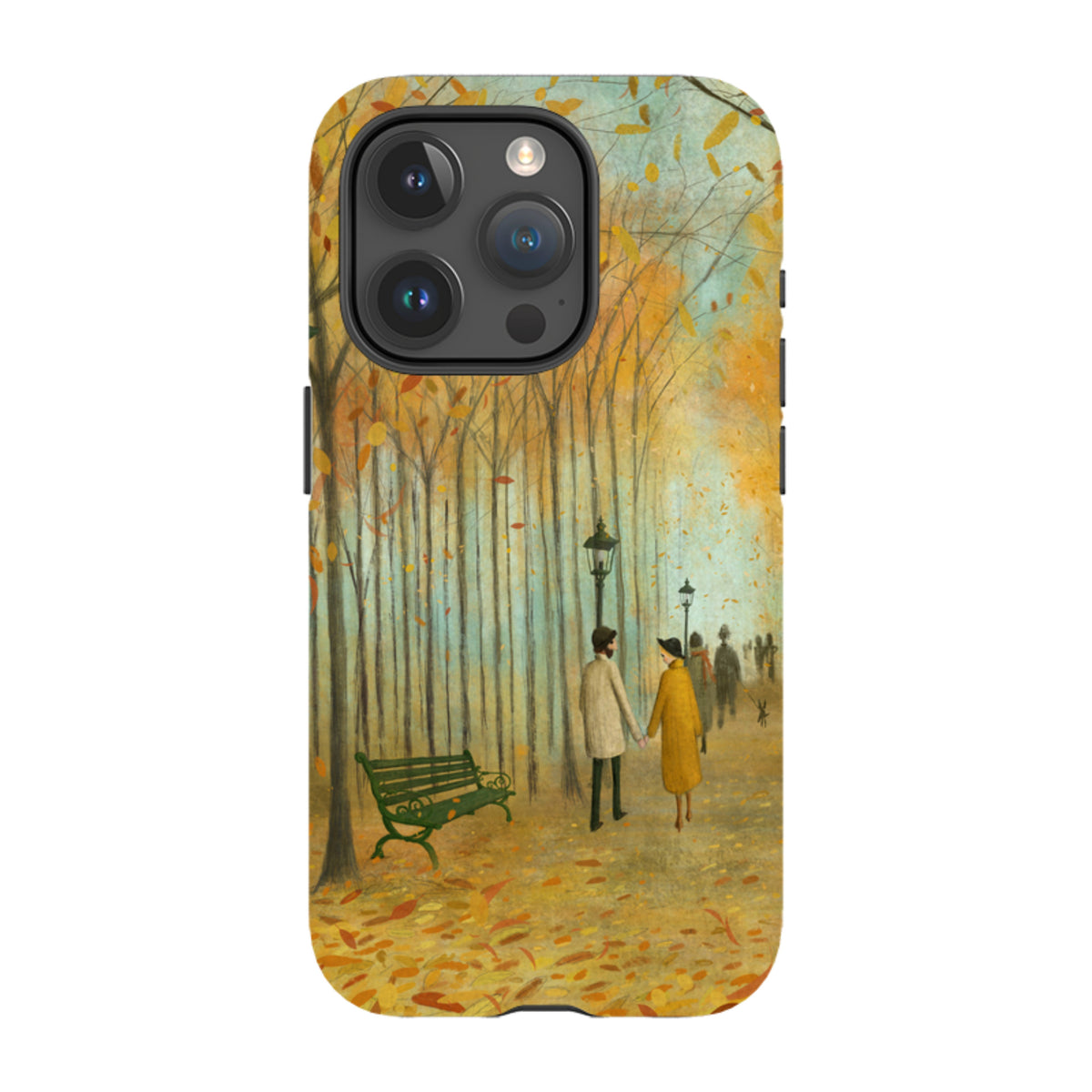 iPhone Tough Case - Autumn Walk By Maja Lindberg