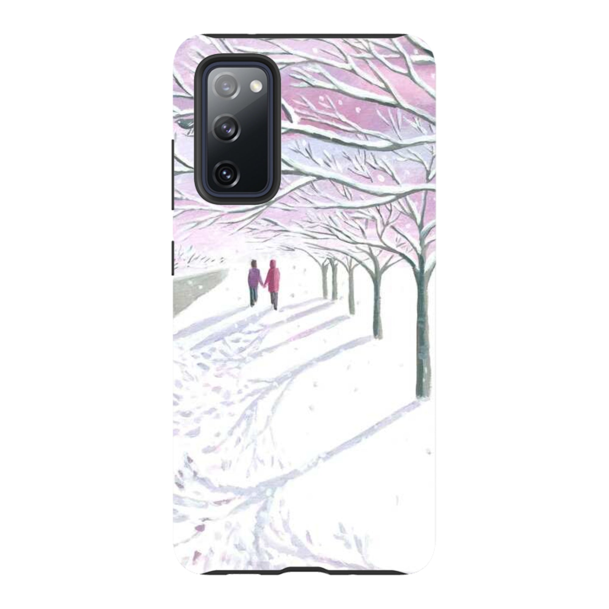Samsung Tough Case - Snowy Park By Mary Stubberfield
