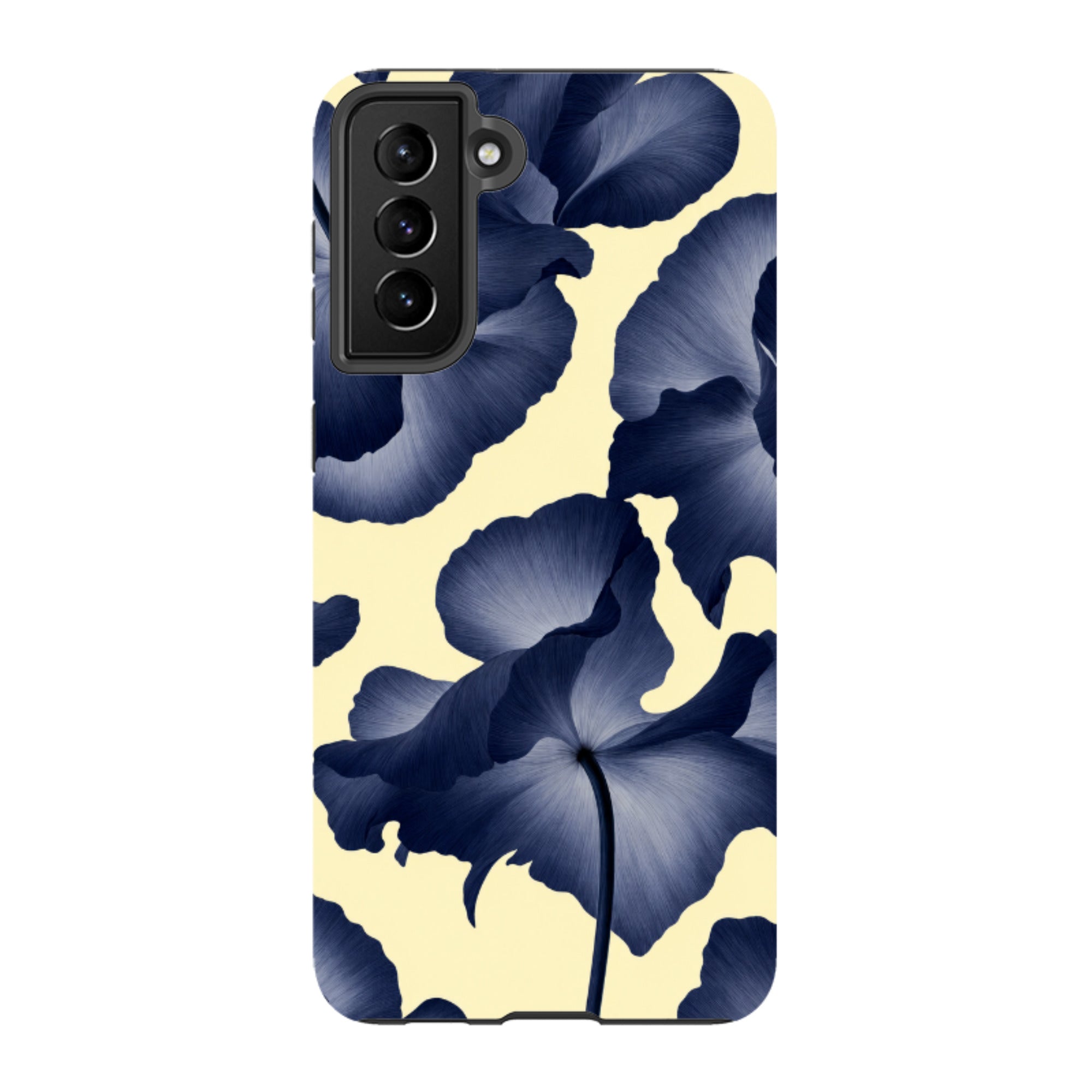Samsung Tough Case - Navy Blue Poppy