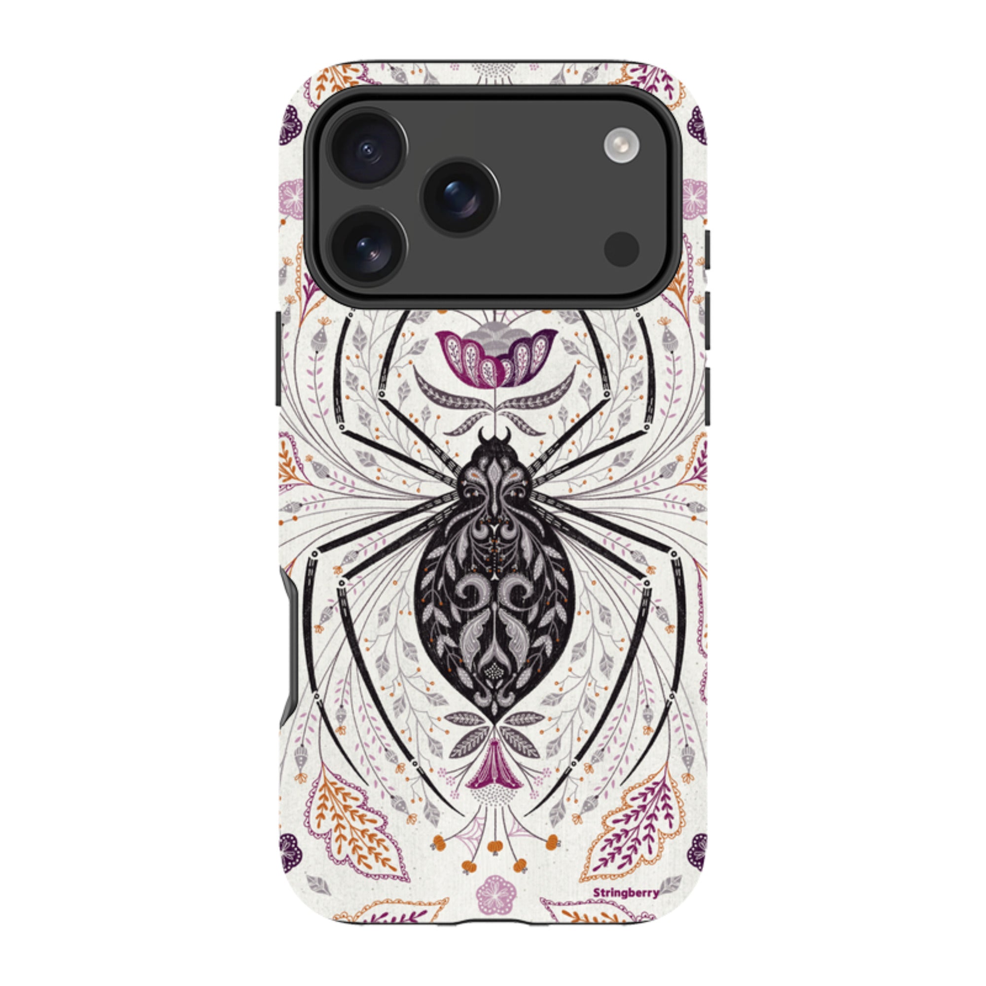 iPhone Tough Case - Spider By Jenny Zemanek