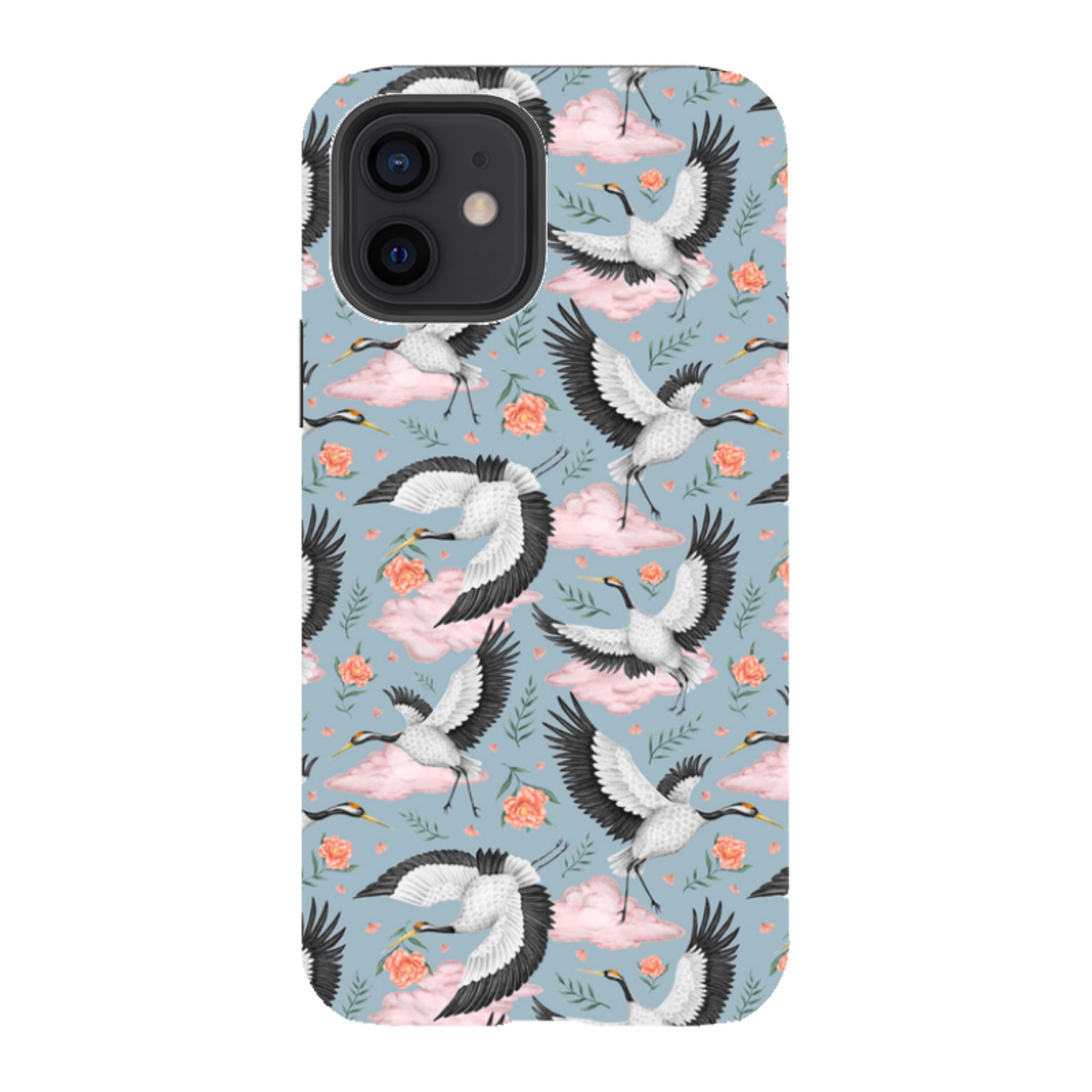 iPhone Tough Case - Flight Of The Cranes By Catherine Rowe
