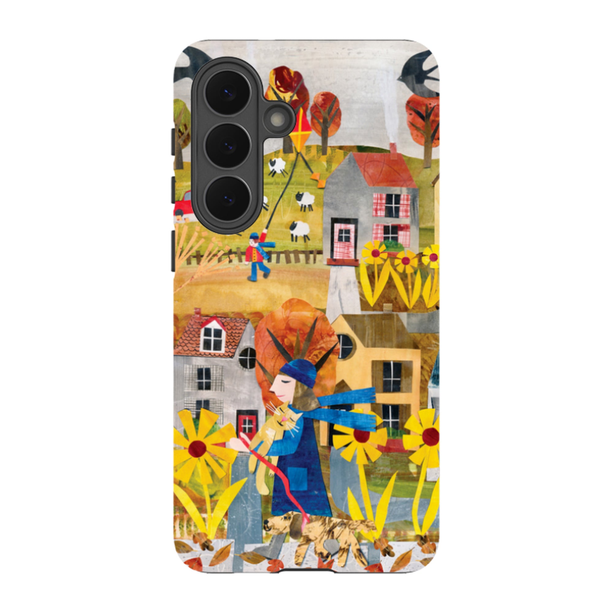 Samsung Tough Case - Autumn Walk By Tracey English