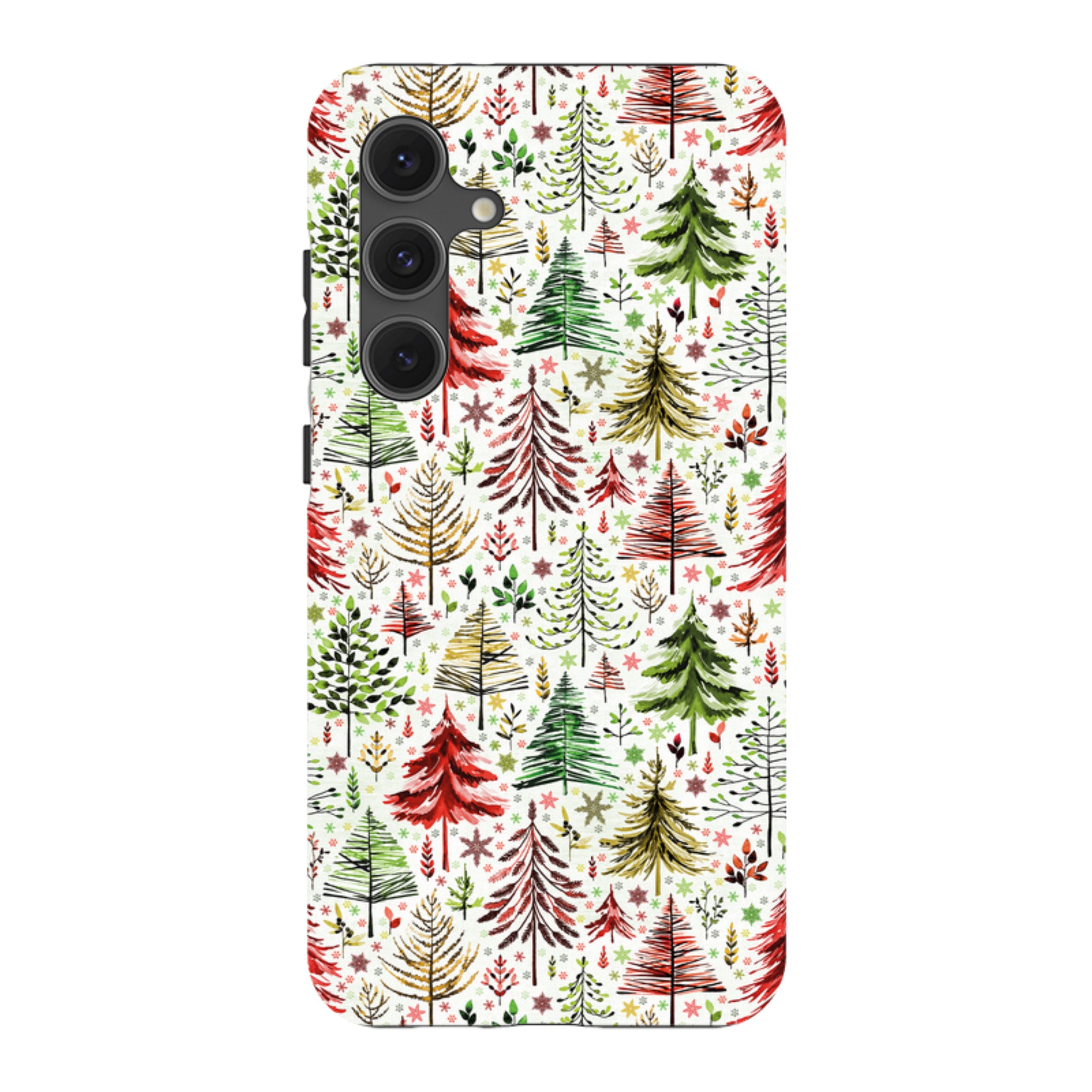 Samsung Tough Case - Xmas Trees By Elisabeth Haager