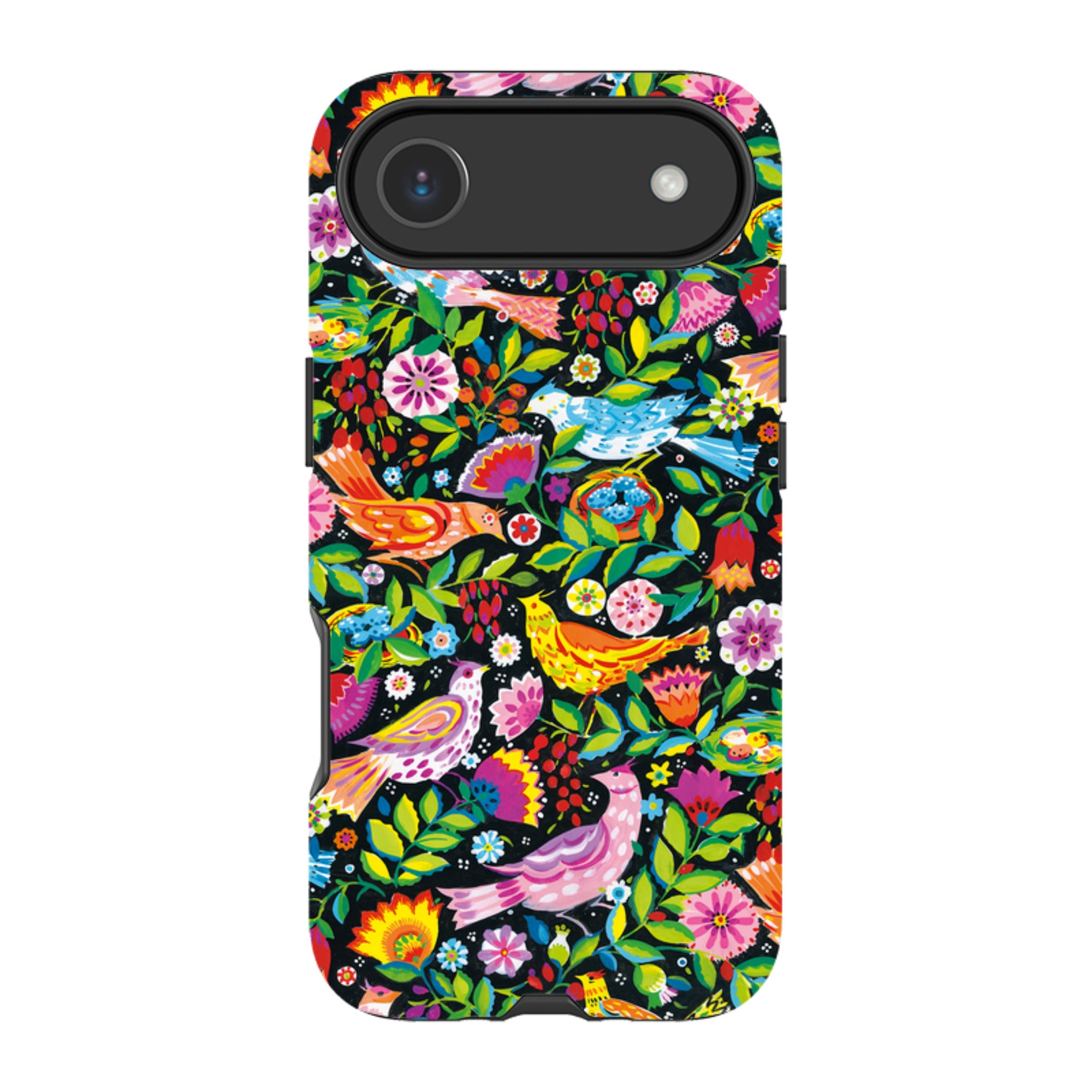 iPhone Tough Case - Folk Birds By Sarah Campbell