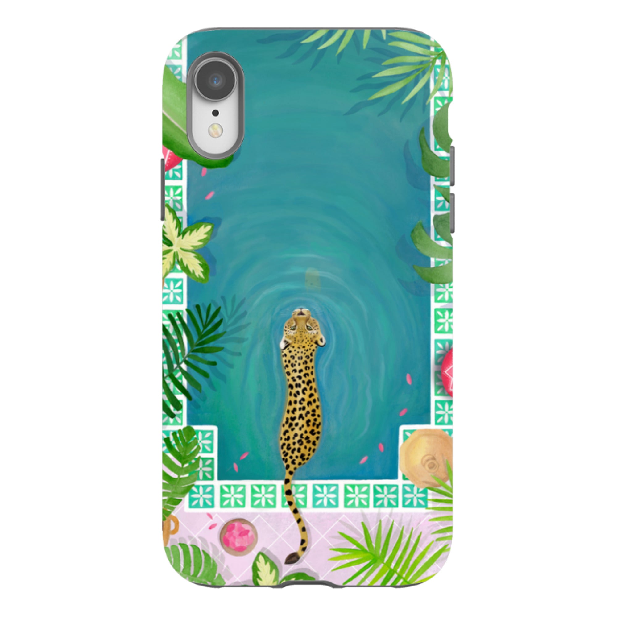 iPhone Case - Morocco Pool Leopard By Bex Parkin