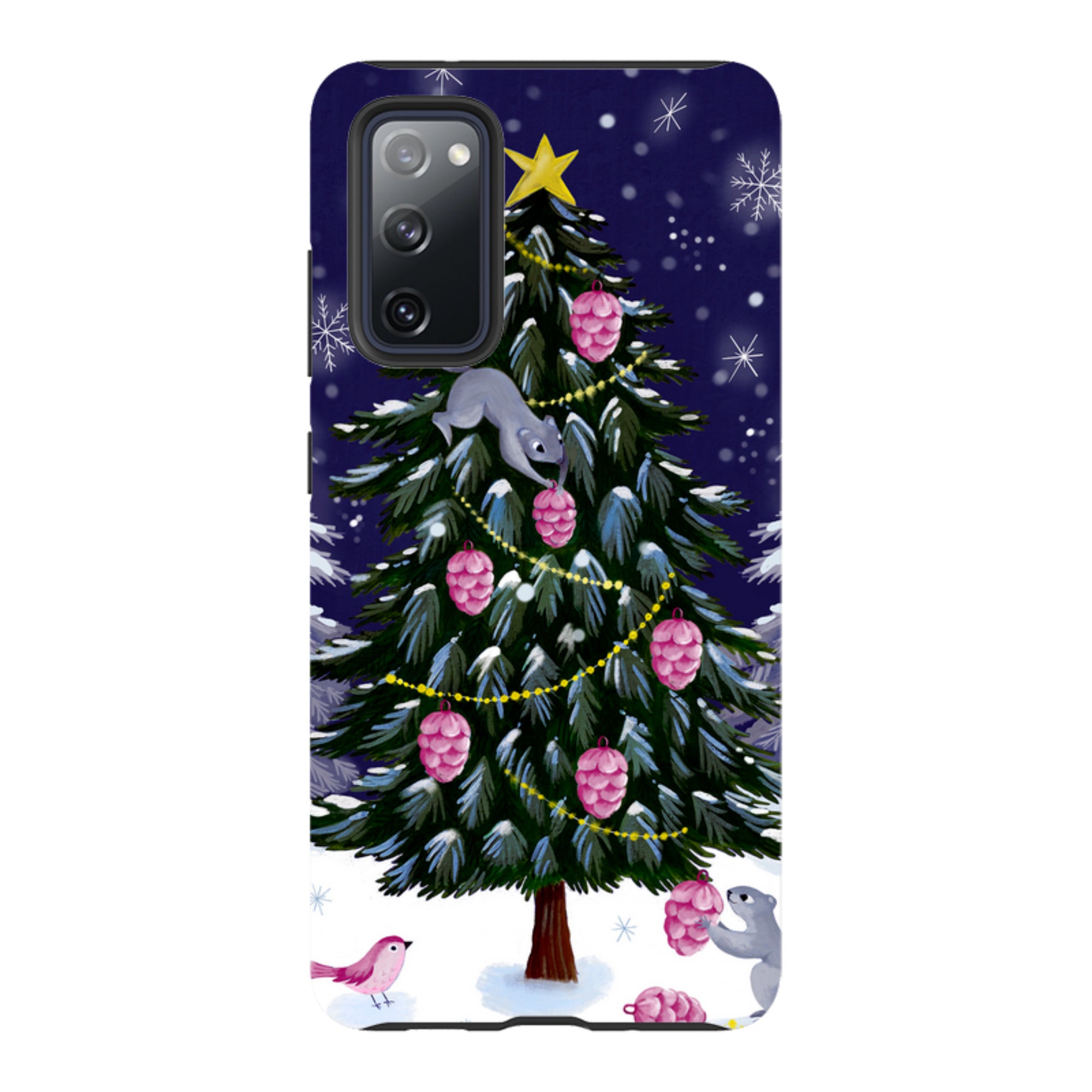 Samsung Tough Case - Squirrel Tree By Bex Parkin