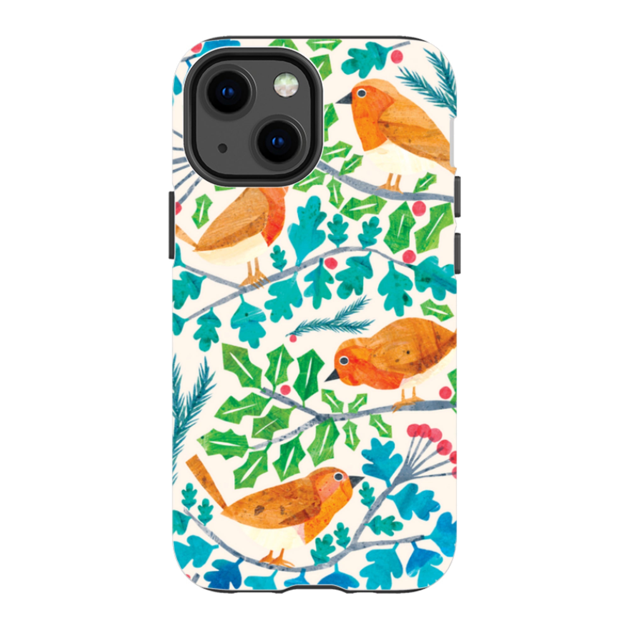 iPhone Tough Case - Robins By Tracey English