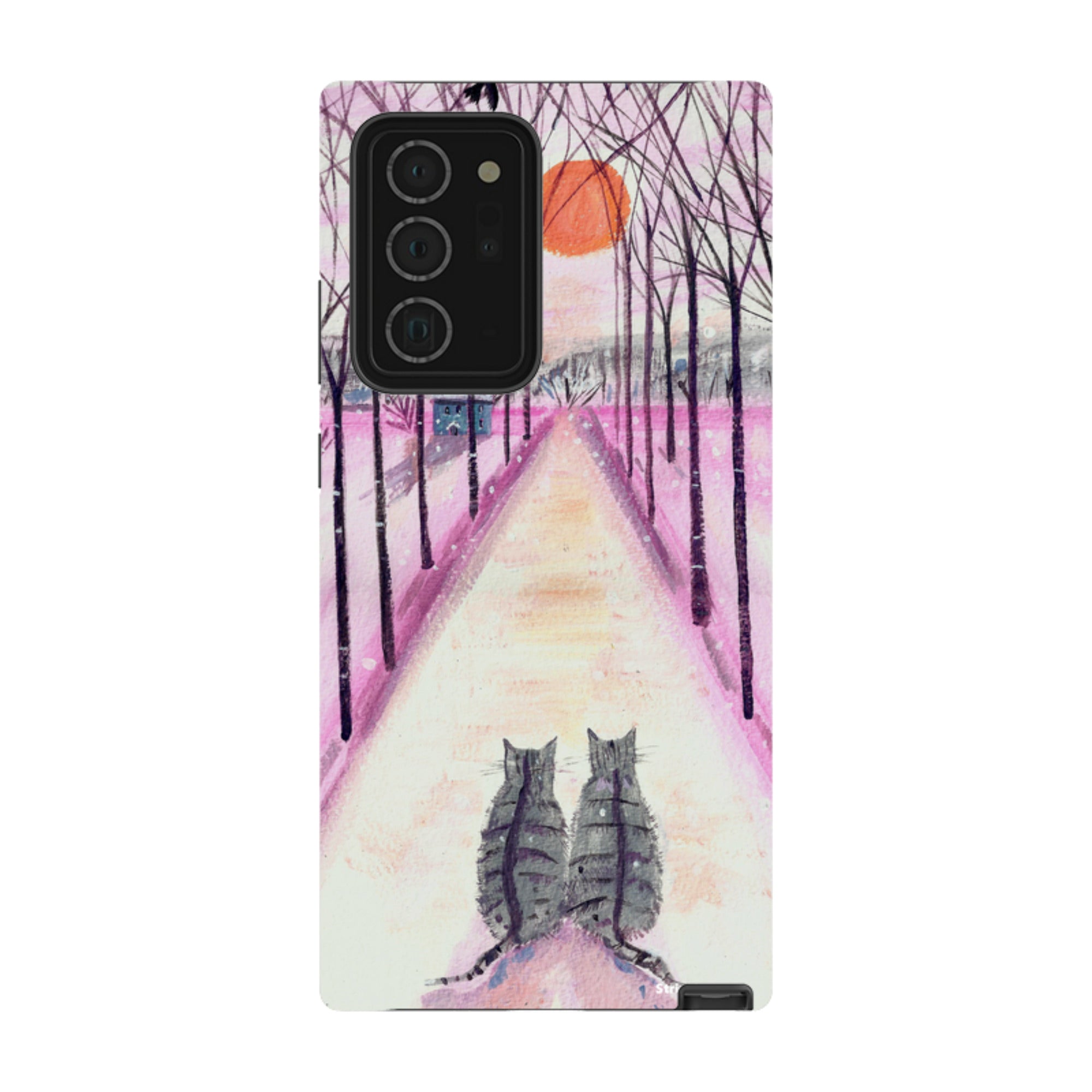 Samsung Tough Case - Winter Cats By Mary Stubberfield