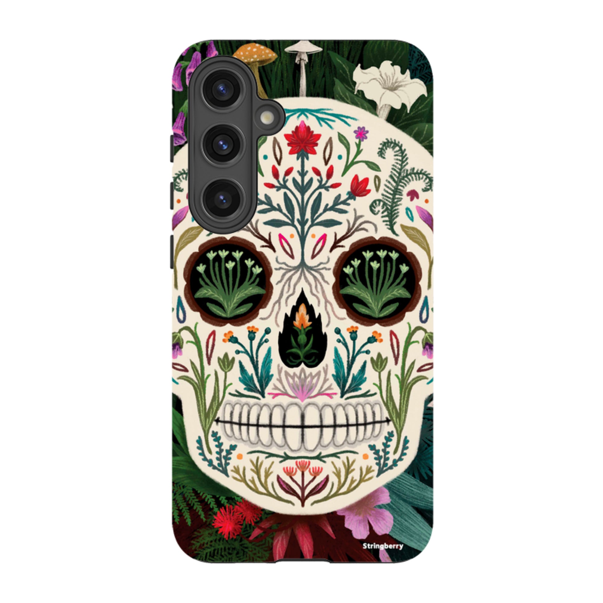 Samsung Tough Case - Poison Sugar Skull By Anna Stead