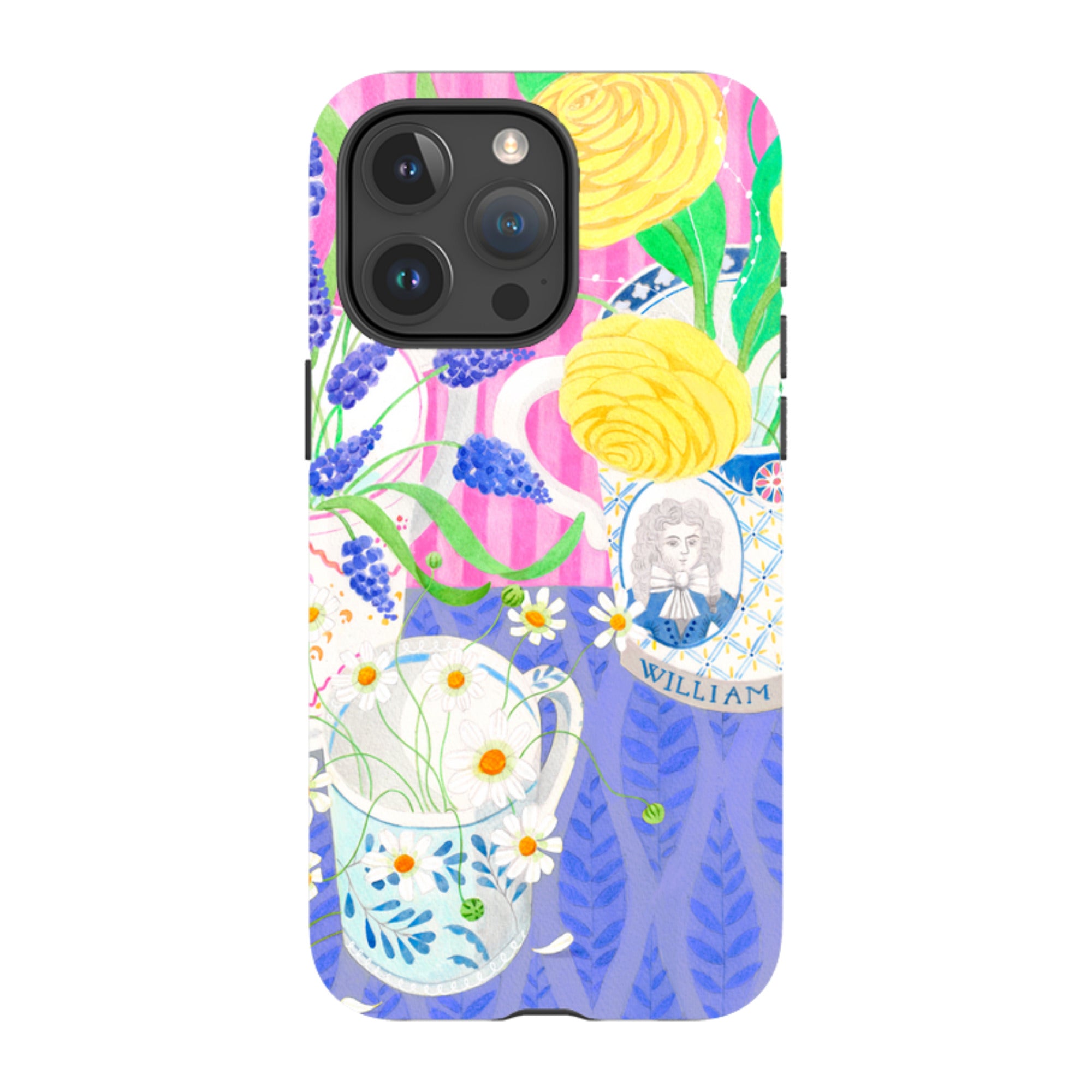 iPhone Tough Case - Muscari Flowers By Bex Parkin
