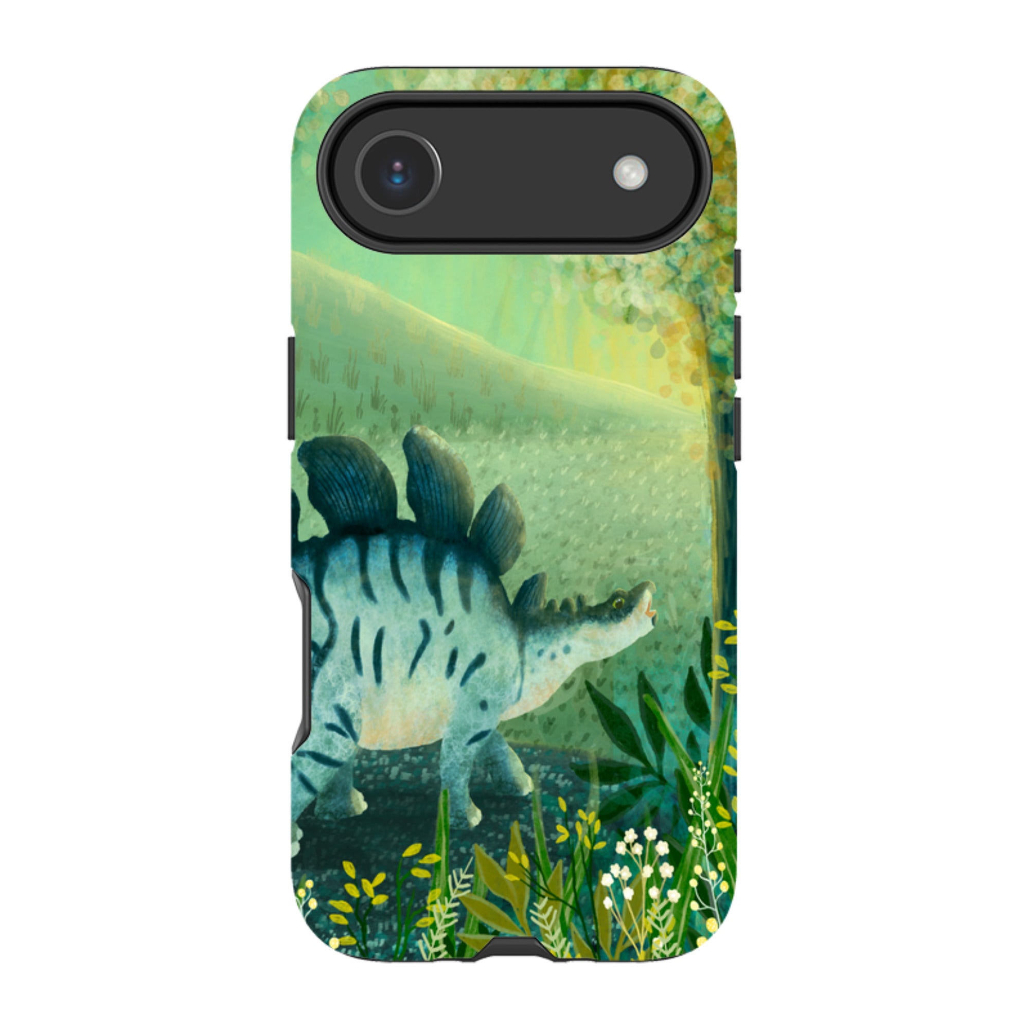 iPhone MagSafe Tough Case - Dino Park By Katherine Quinn