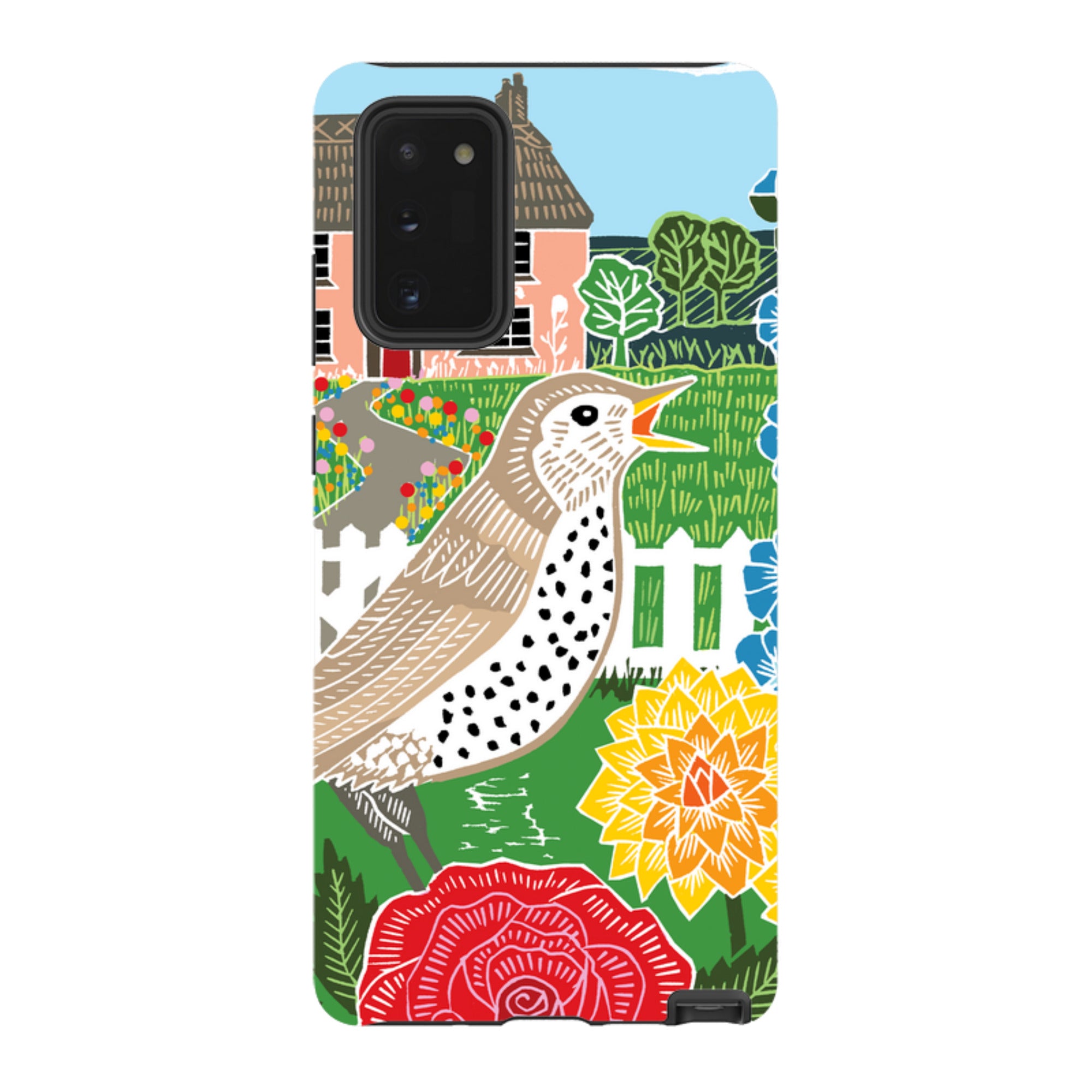 Samsung Tough Case - Cottage Garden By Kate Heiss