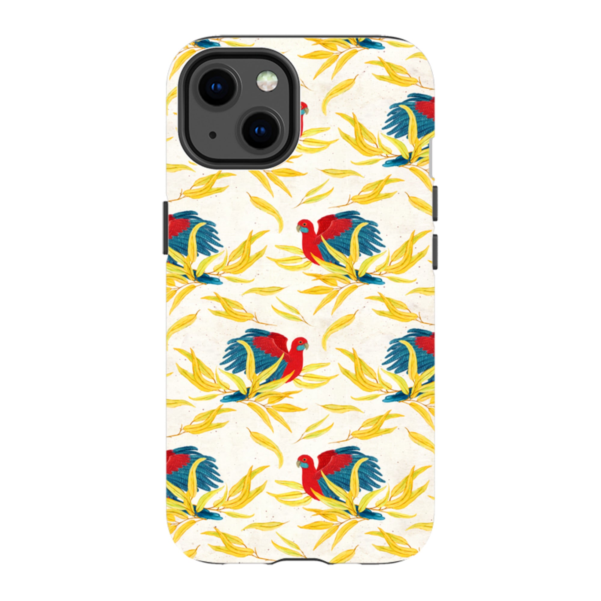 iPhone Tough Case - Crimson Rosella By Katherine Quinn
